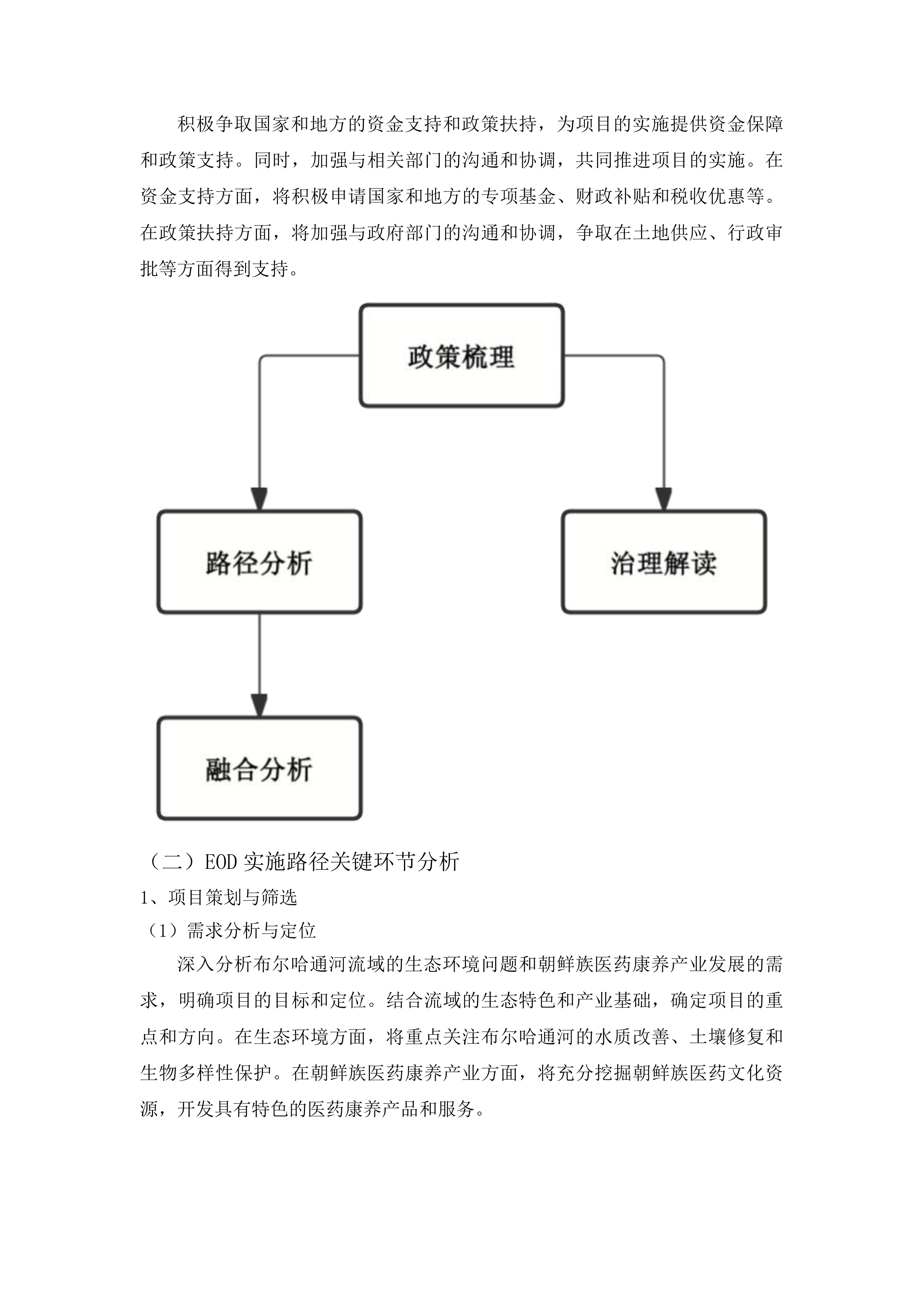 布尔哈通河流域生态环境质量提升及朝鲜族医药康养产业融合（EOD）发展项目可行性研究报告投标方案.docx 第9页