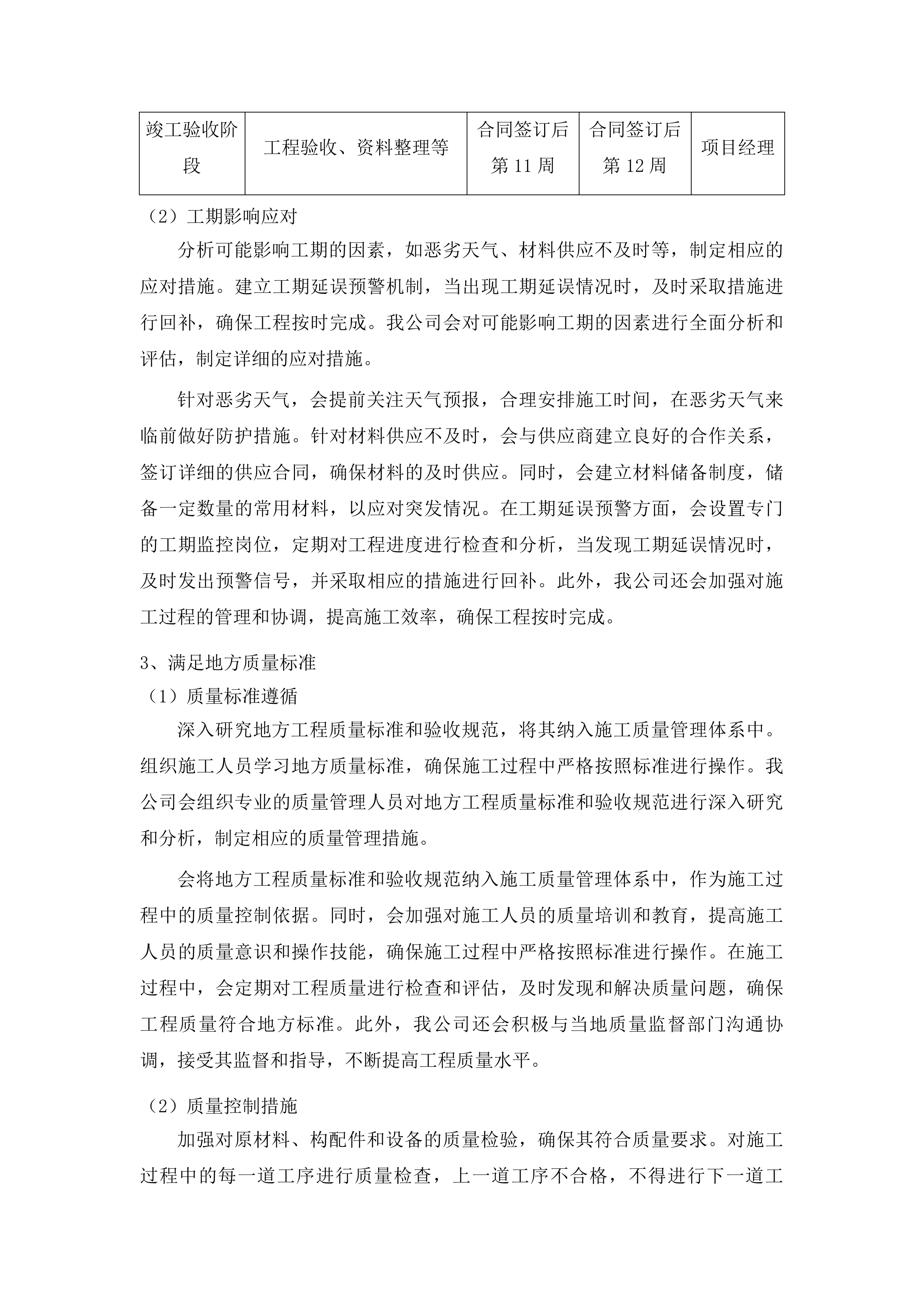 2024年度白山市江源区湾沟镇四平村美丽乡村建设项目投标方案.docx 第14页