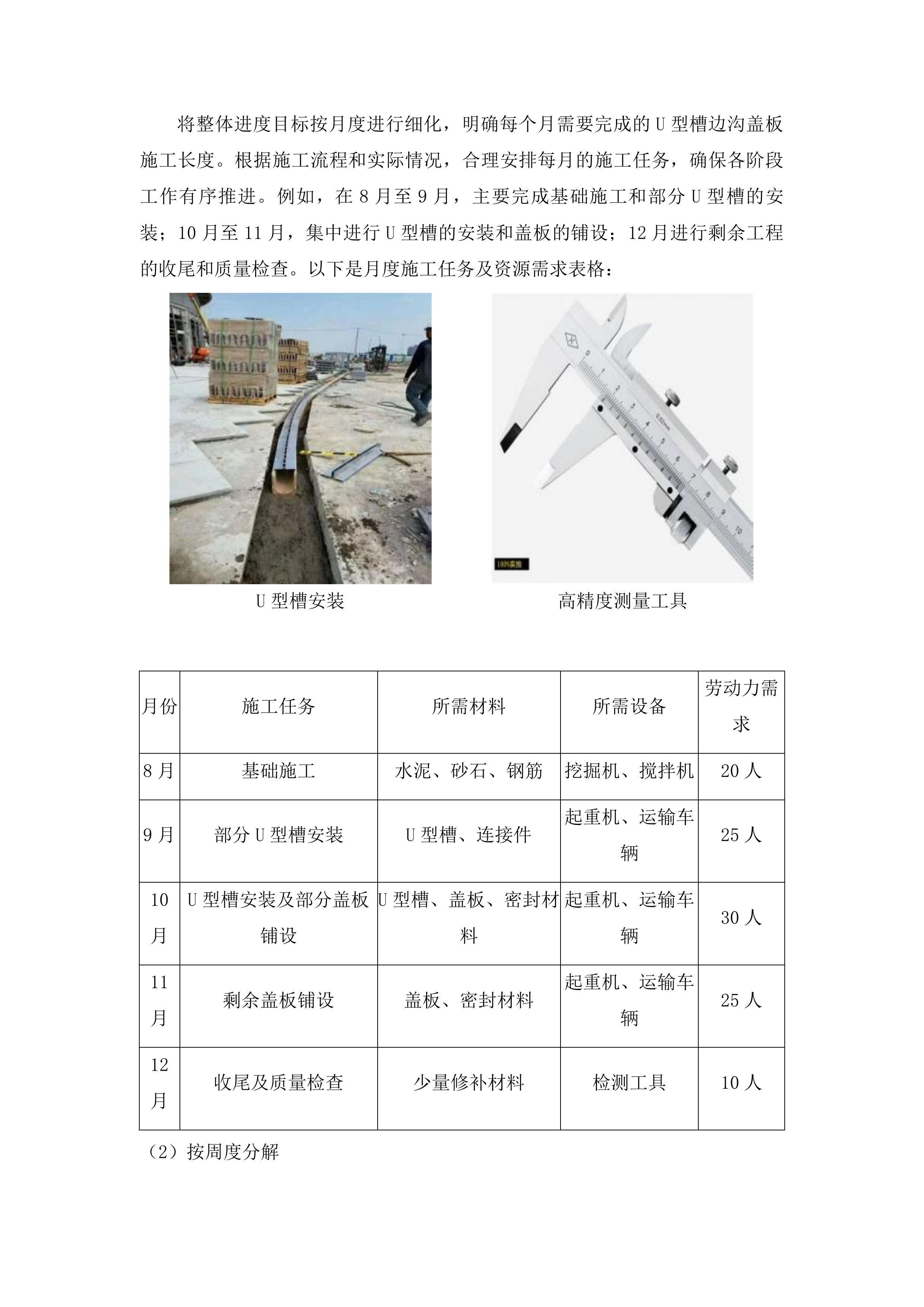 安图县明月镇红星村道路边沟盖板工程投标方案.docx 第11页