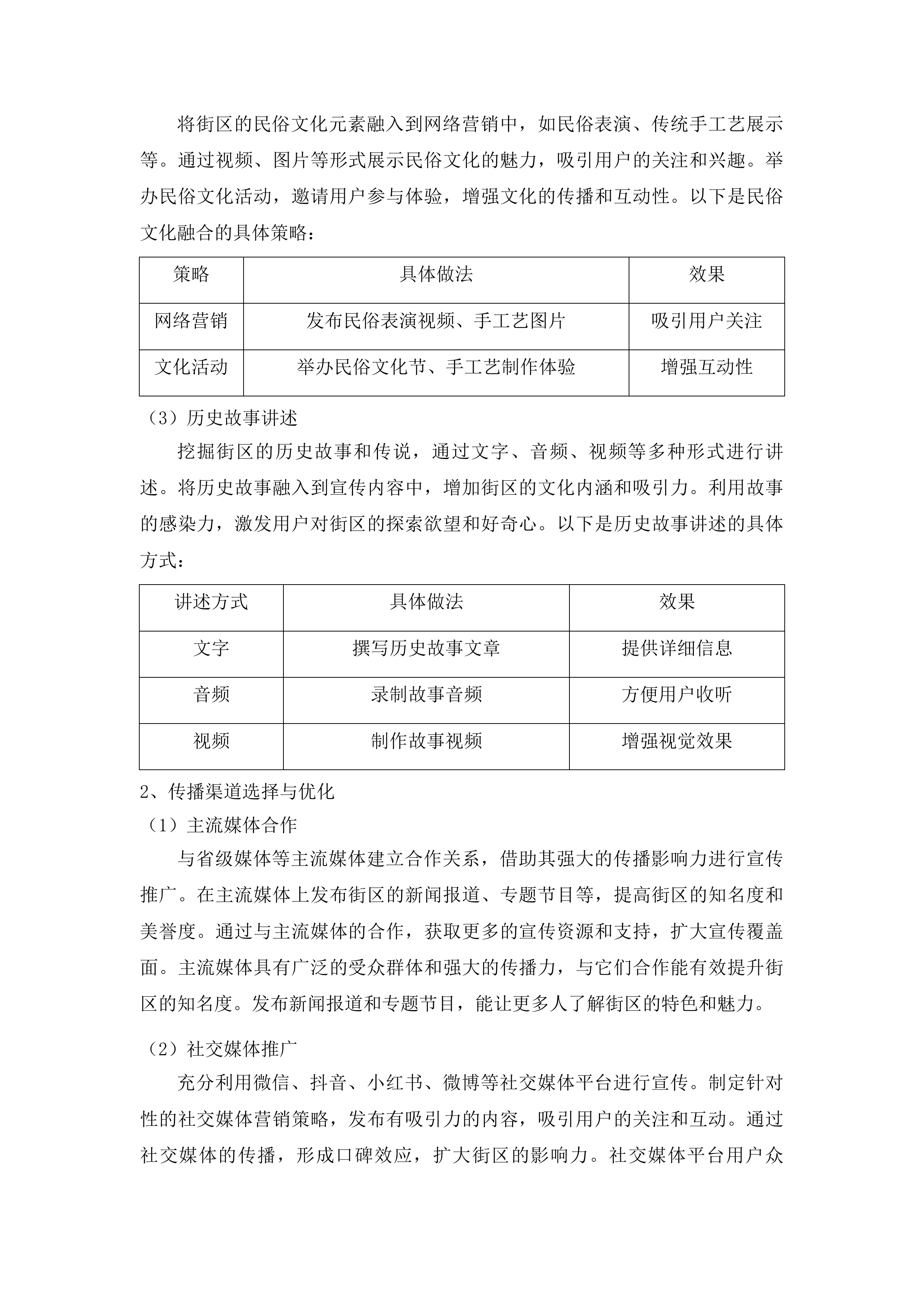 新民大街历史文化街区网络营销项目投标方案.docx 第14页