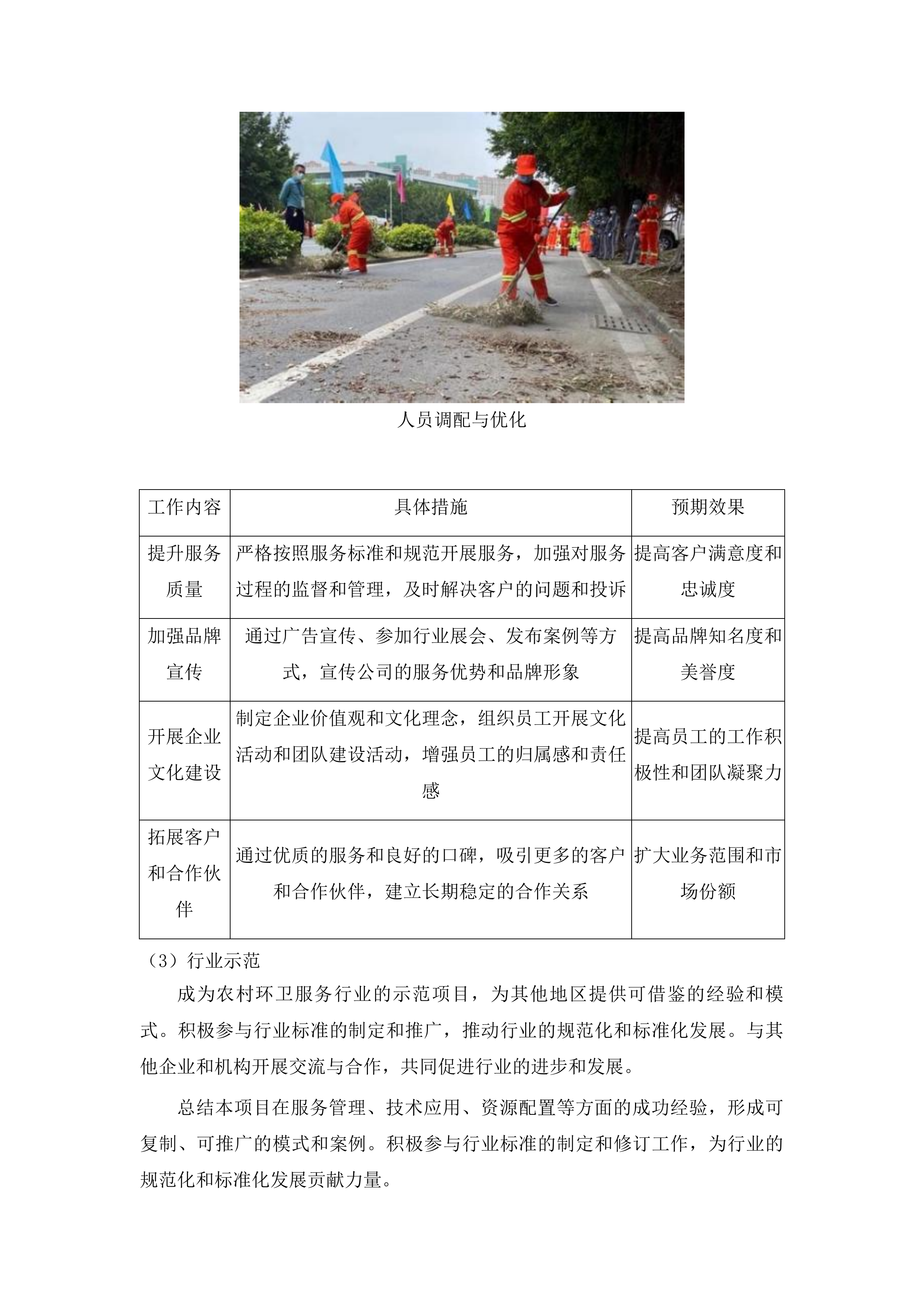 柳河县孤山子镇农村垃圾清运项目投标方案.docx 第11页