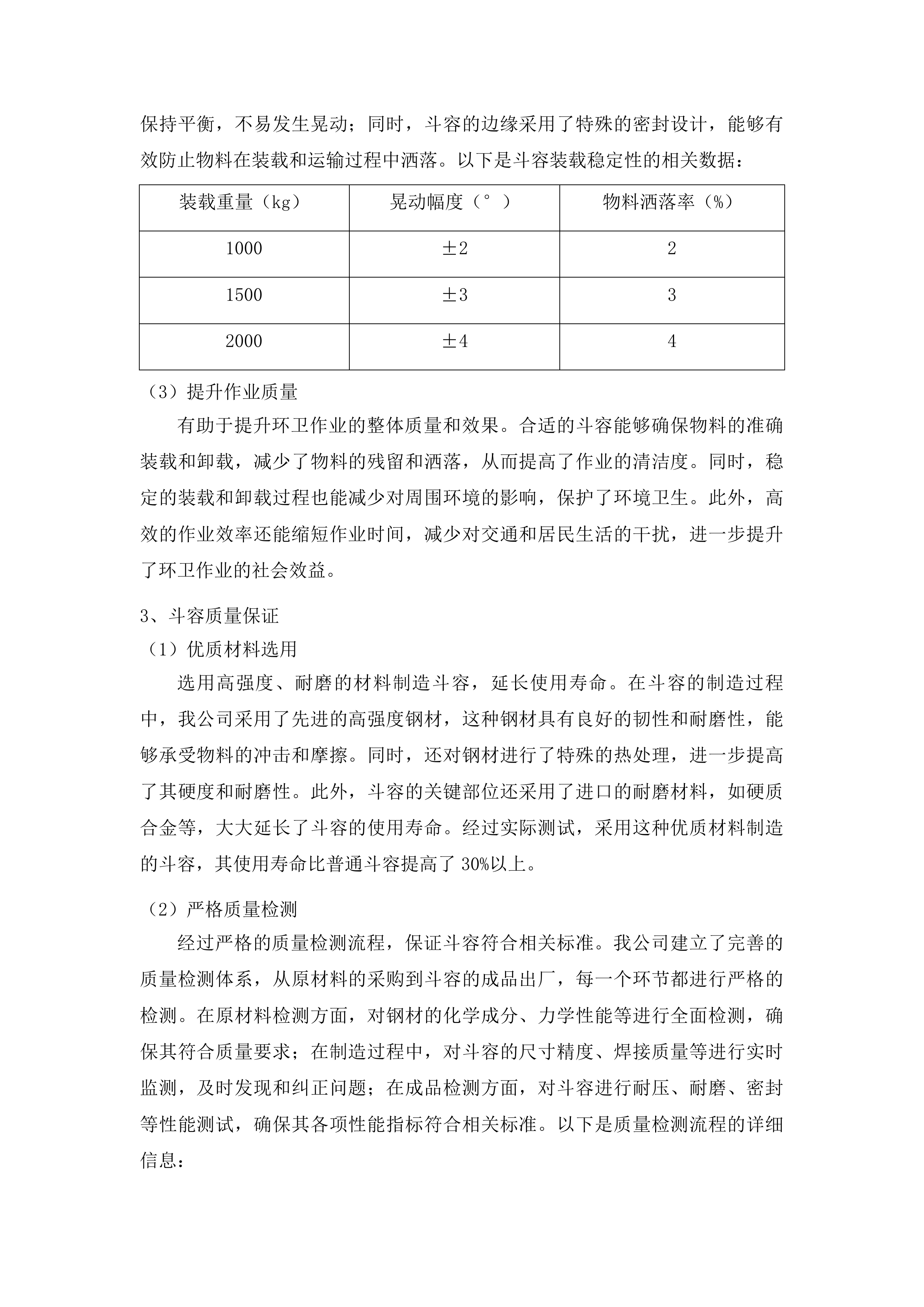 永吉县城城镇环卫设备设施更新改造建设项目三包投标方案.docx 第13页