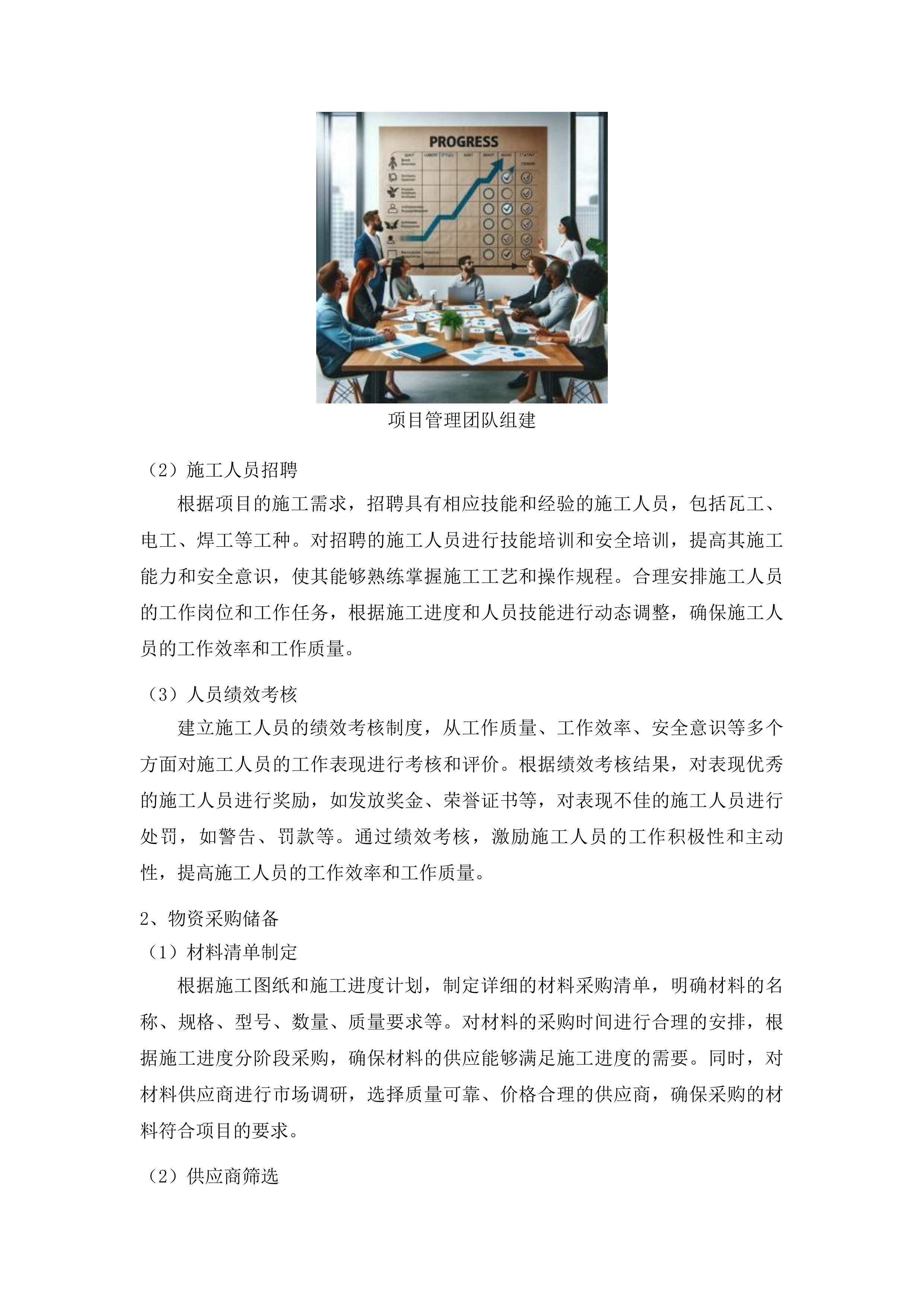 濛江乡富阳村基础设施建设项目投标方案.docx 第7页