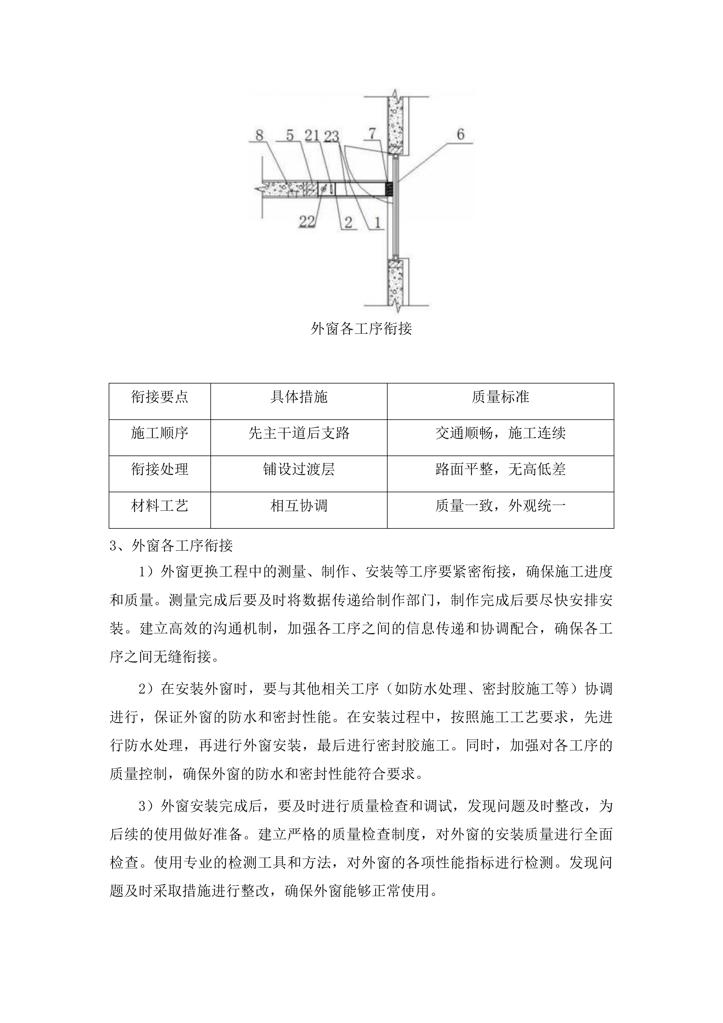 梨树实验中学校园内部路面修缮维护保养及西侧综合楼更换外窗工程投标方案.docx 第13页