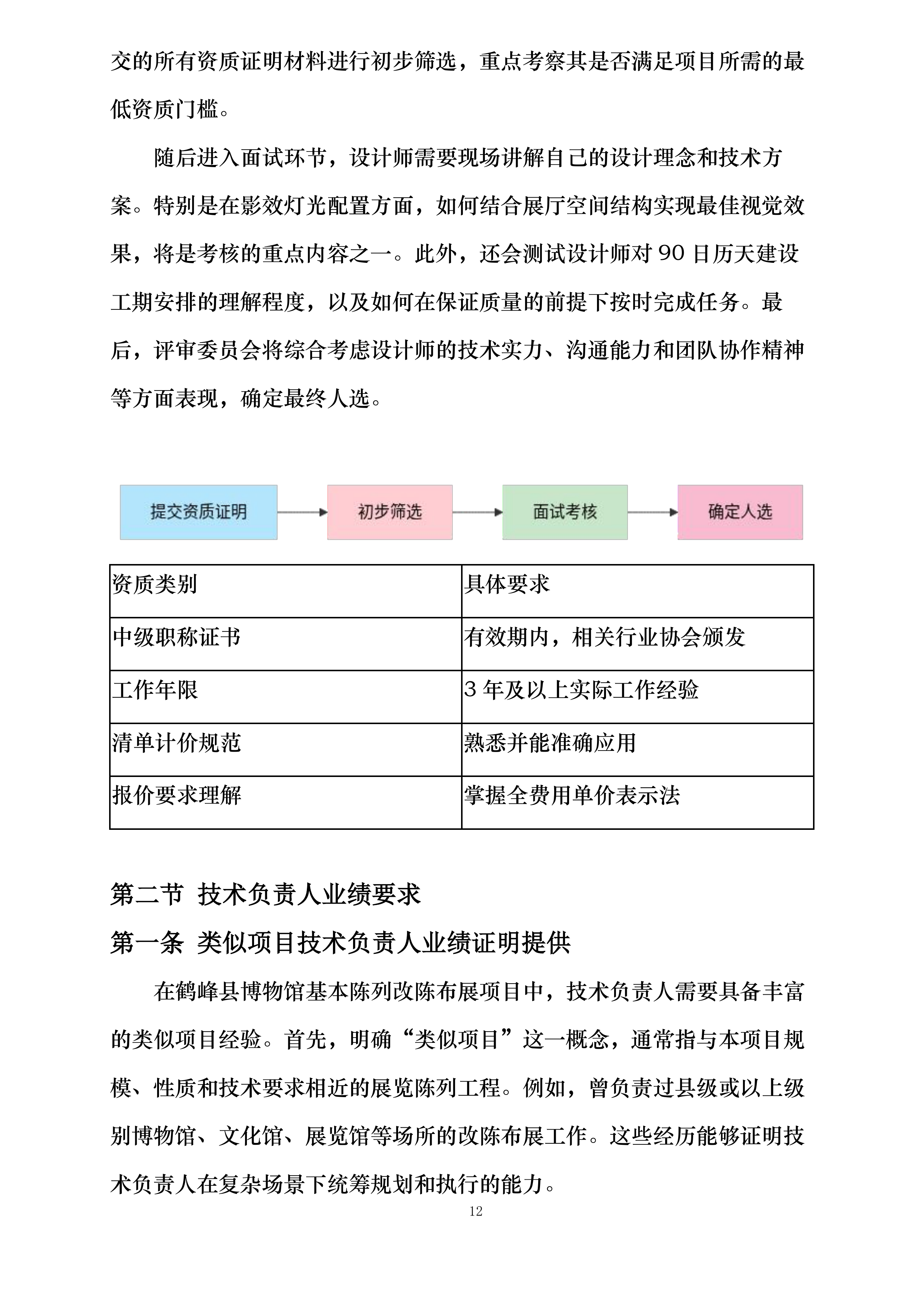 鹤峰县博物馆基本陈列改陈布展投标方案.docx 第12页