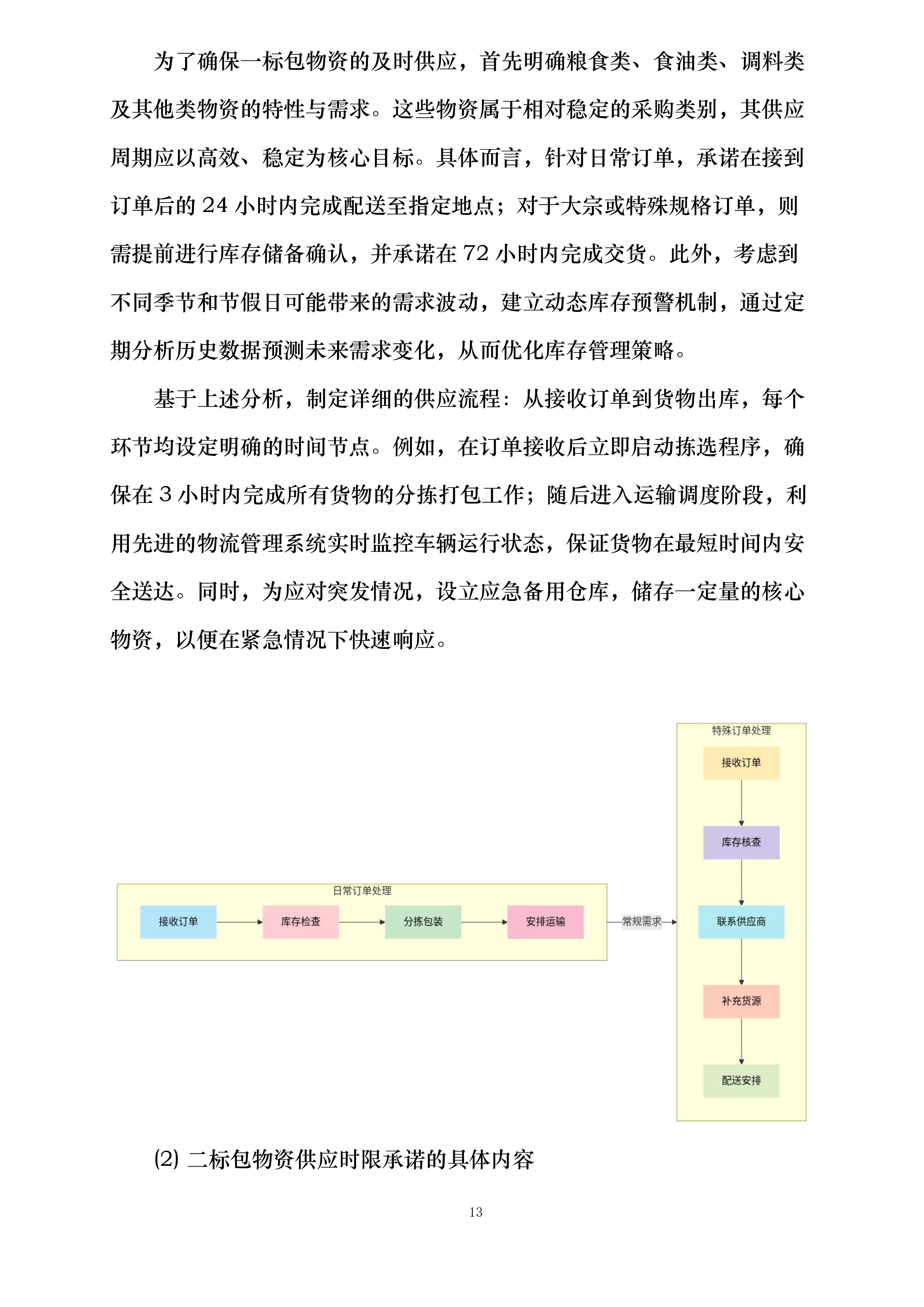 襄阳市襄州区伙牌镇中心学校食堂食材采购投标方案.docx 第13页