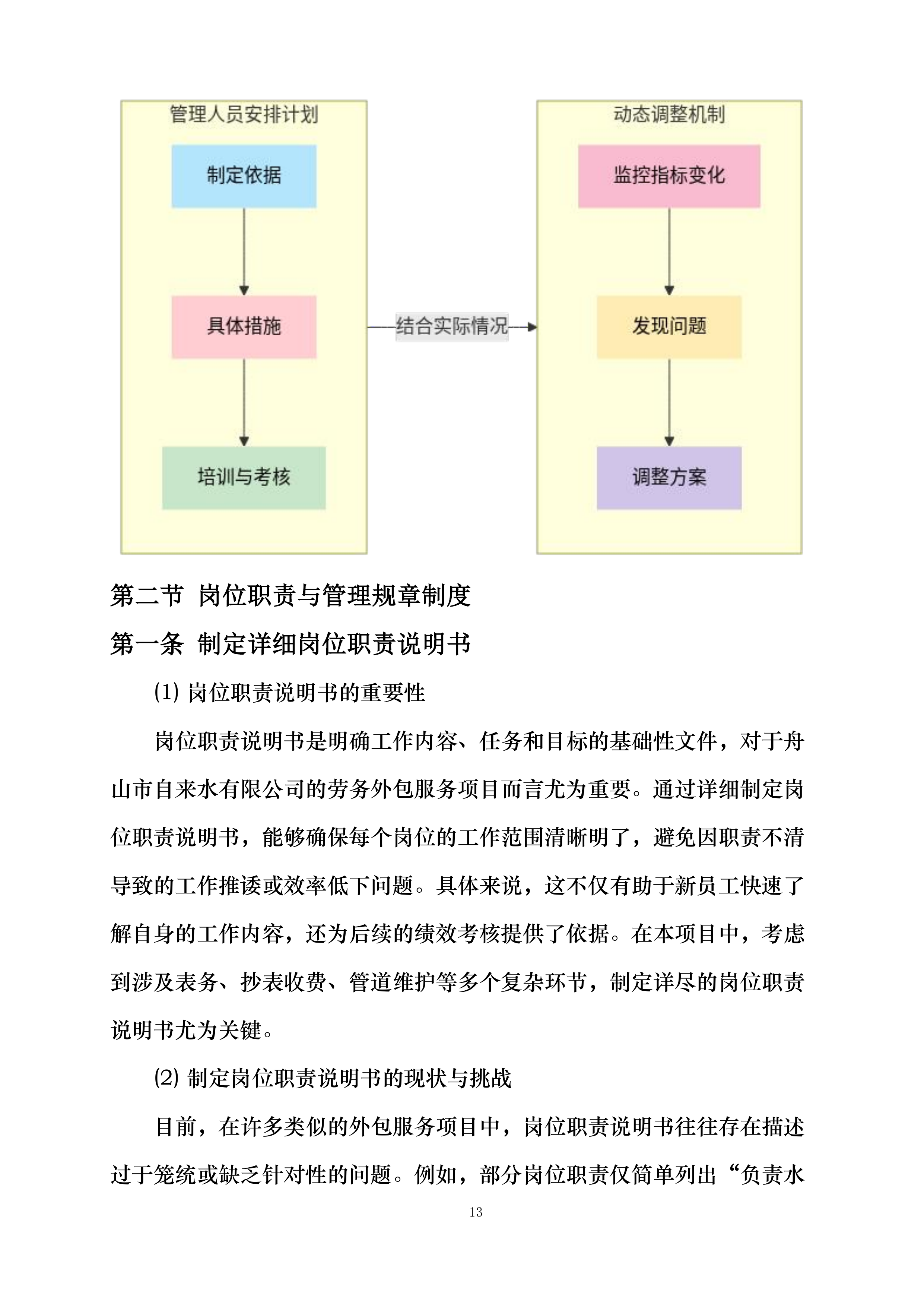 舟山市自来水有限公司劳务外包服务项目投标方案.docx 第13页