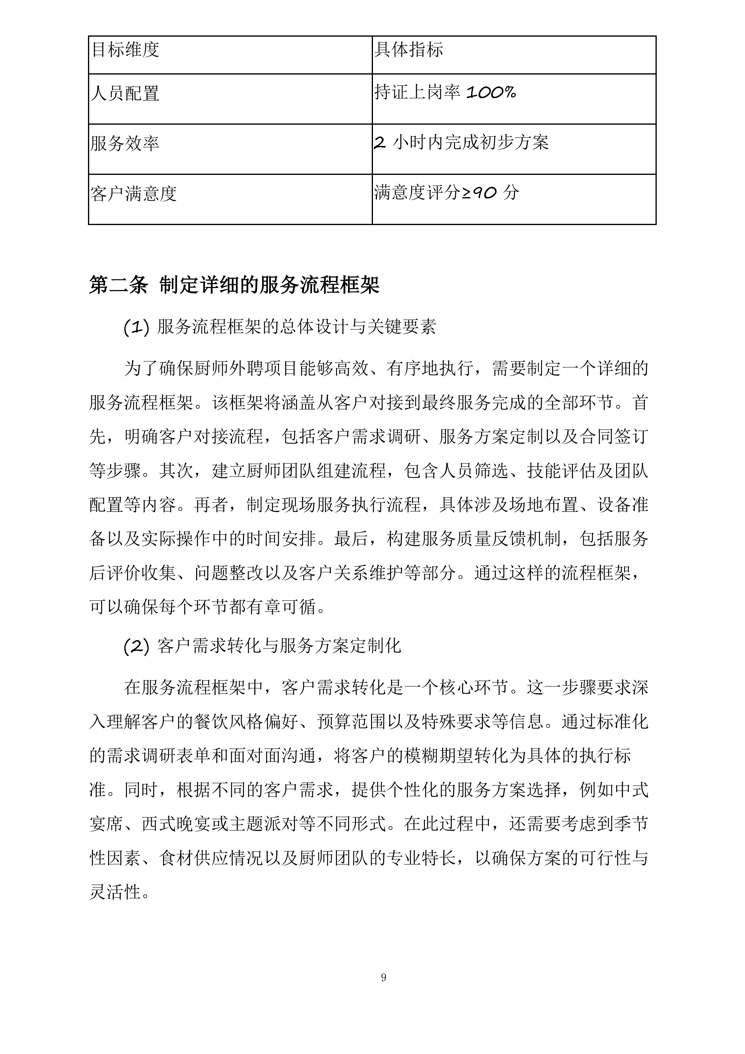 厨师外聘项目投标方案.docx 第9页