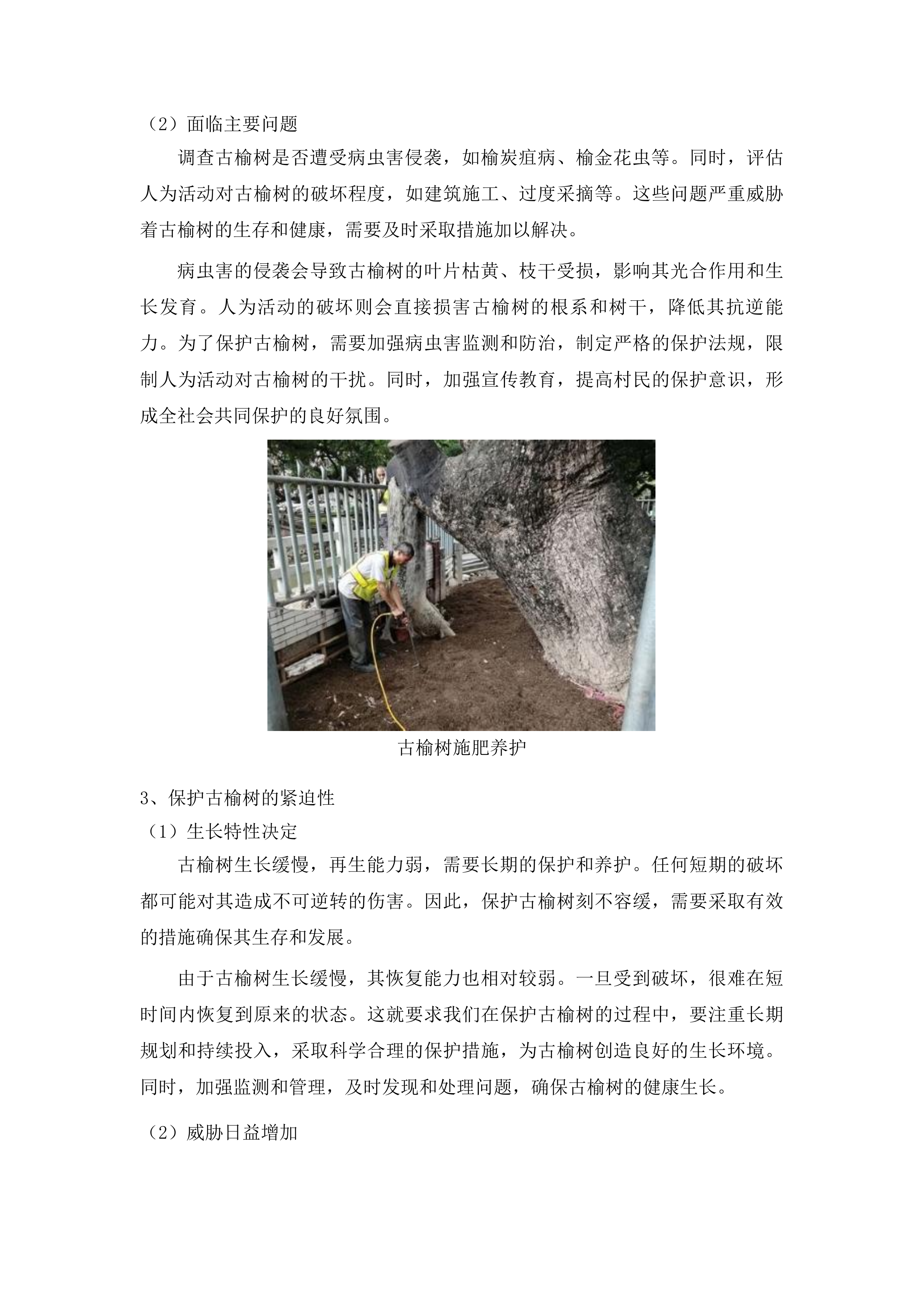 乾安县赞字乡墨字村古榆树保护项目投标方案.docx 第8页