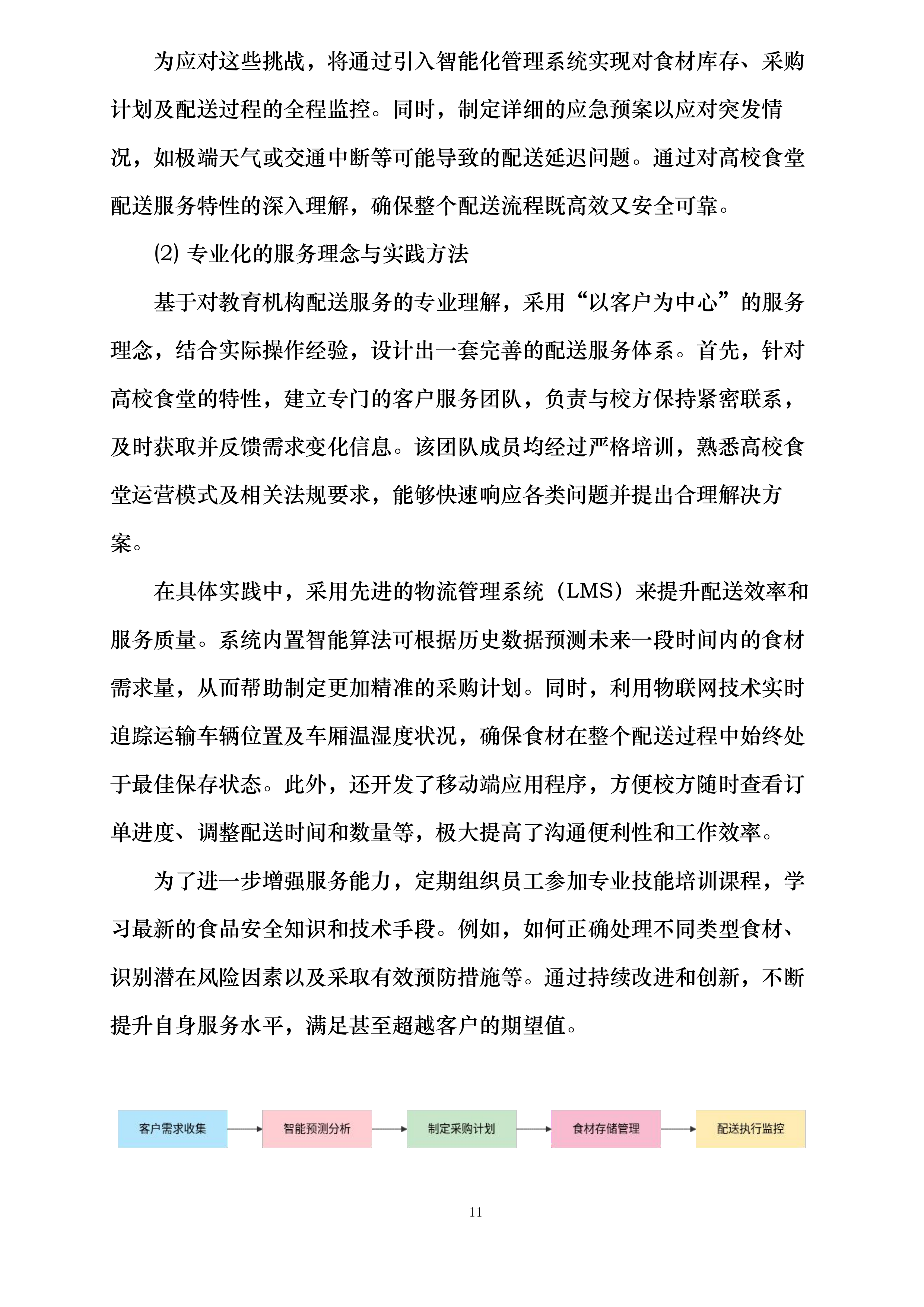 广西医科大学校本部食堂原材料供应服务采购项目投标方案.docx 第11页
