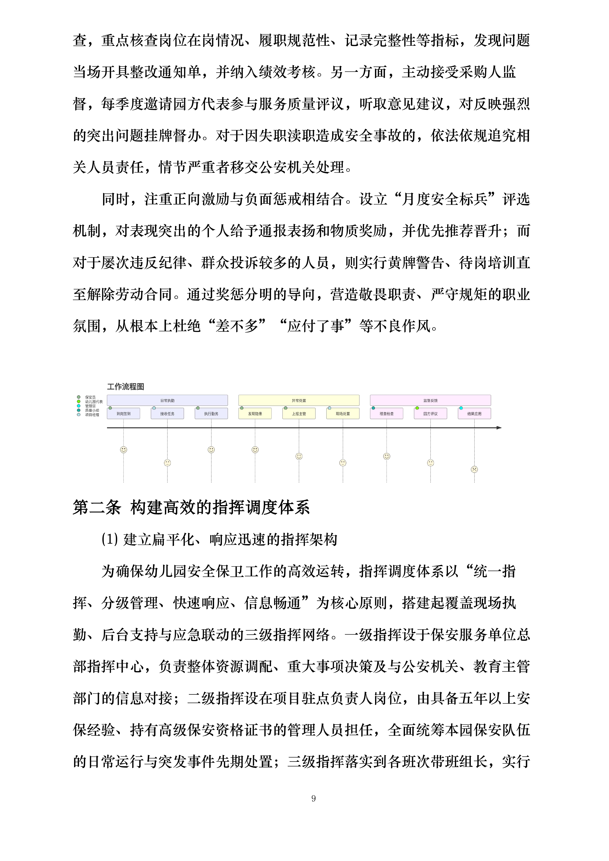 深圳市龙岗区龙城街道新天地幼儿园2026年度保安服务投标方案.docx 第9页