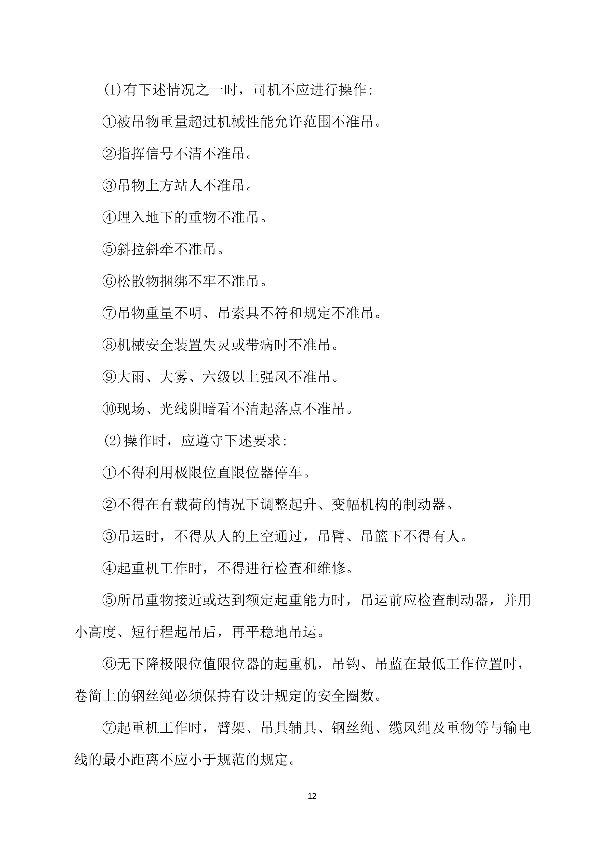 塔吊租赁服务技术实施项目方案（57页）.docx 第12页