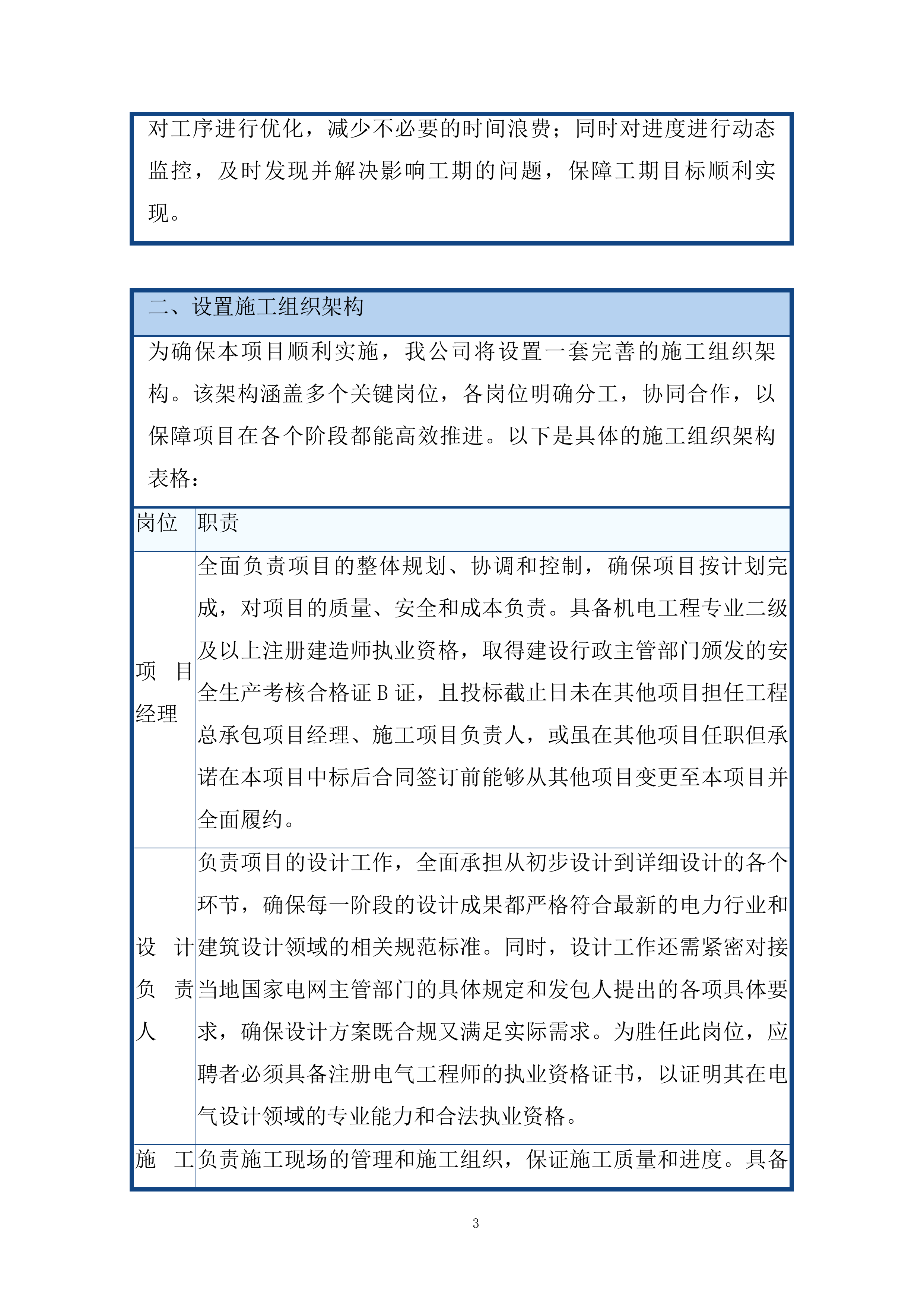 推进屋顶分布式光伏项目施工组织设计投标方案.docx 第3页