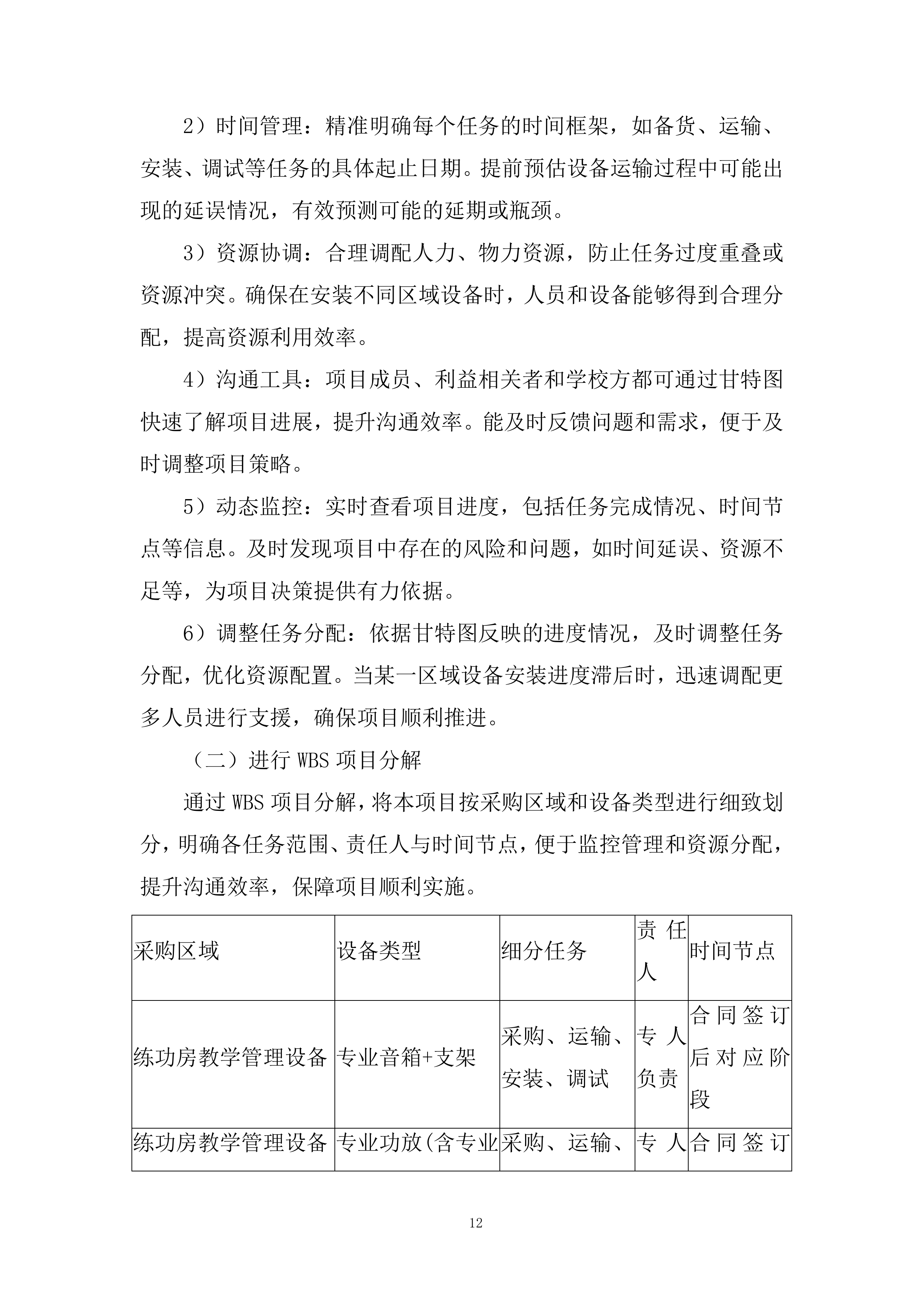 新校区练功房等场所设备采购项目投标方案.docx 第12页