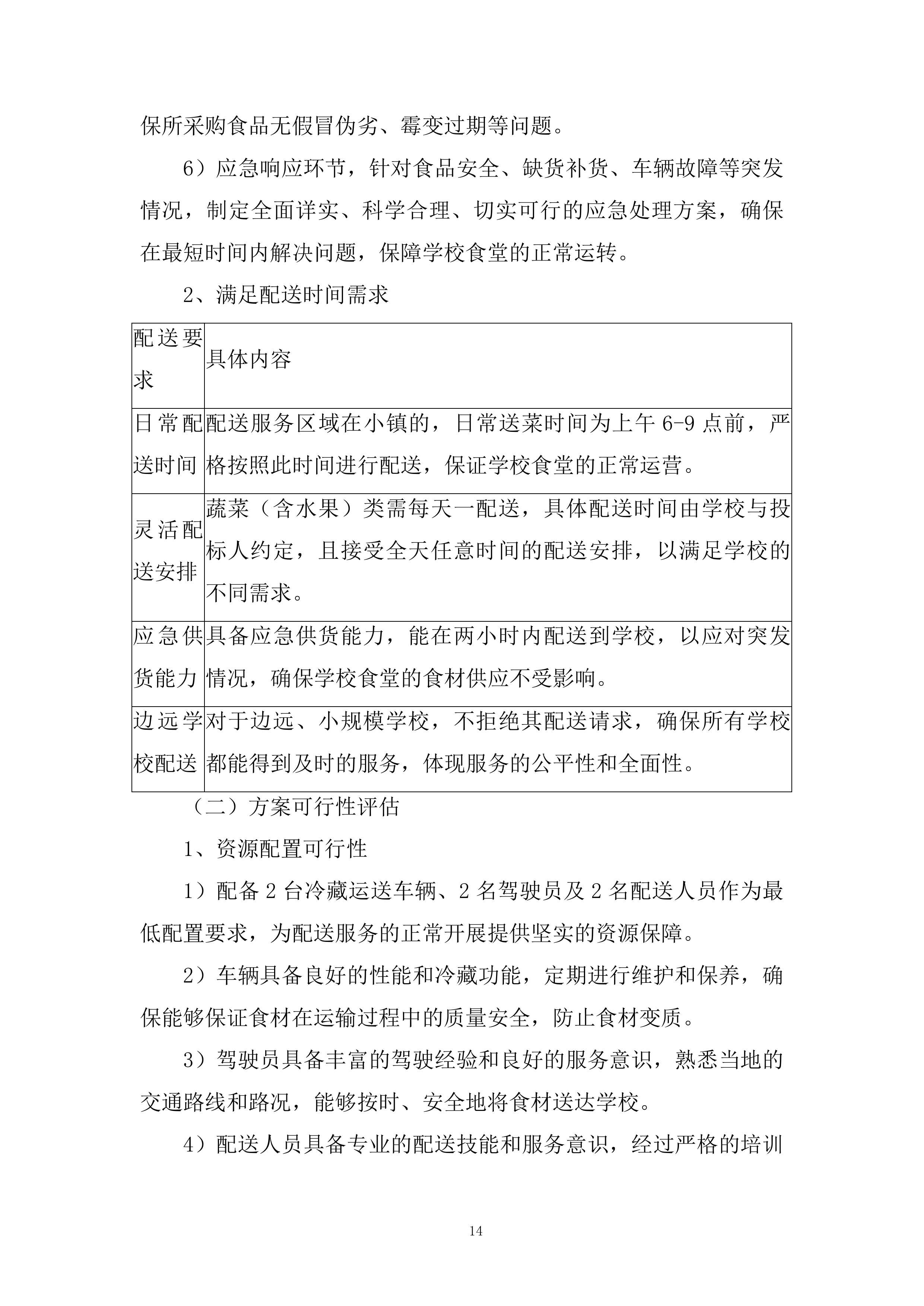 学校蔬菜（含水果）配送服务项目投标方案.docx 第14页