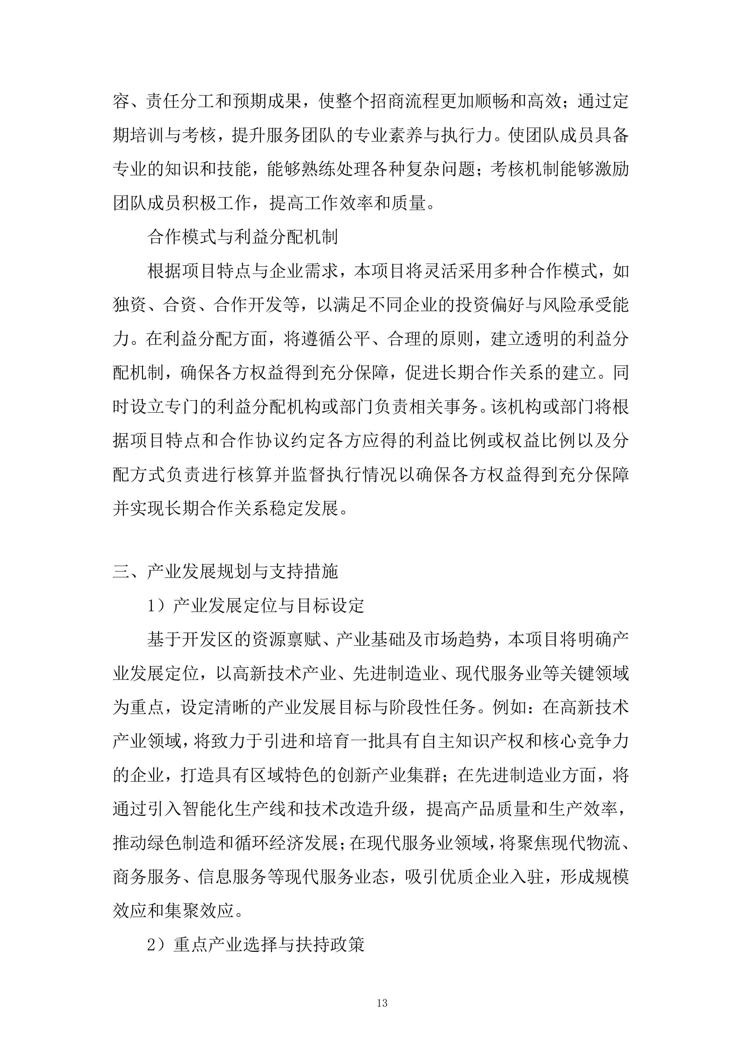 产业发展招商引资服务专项采购项目投标方案.docx 第13页