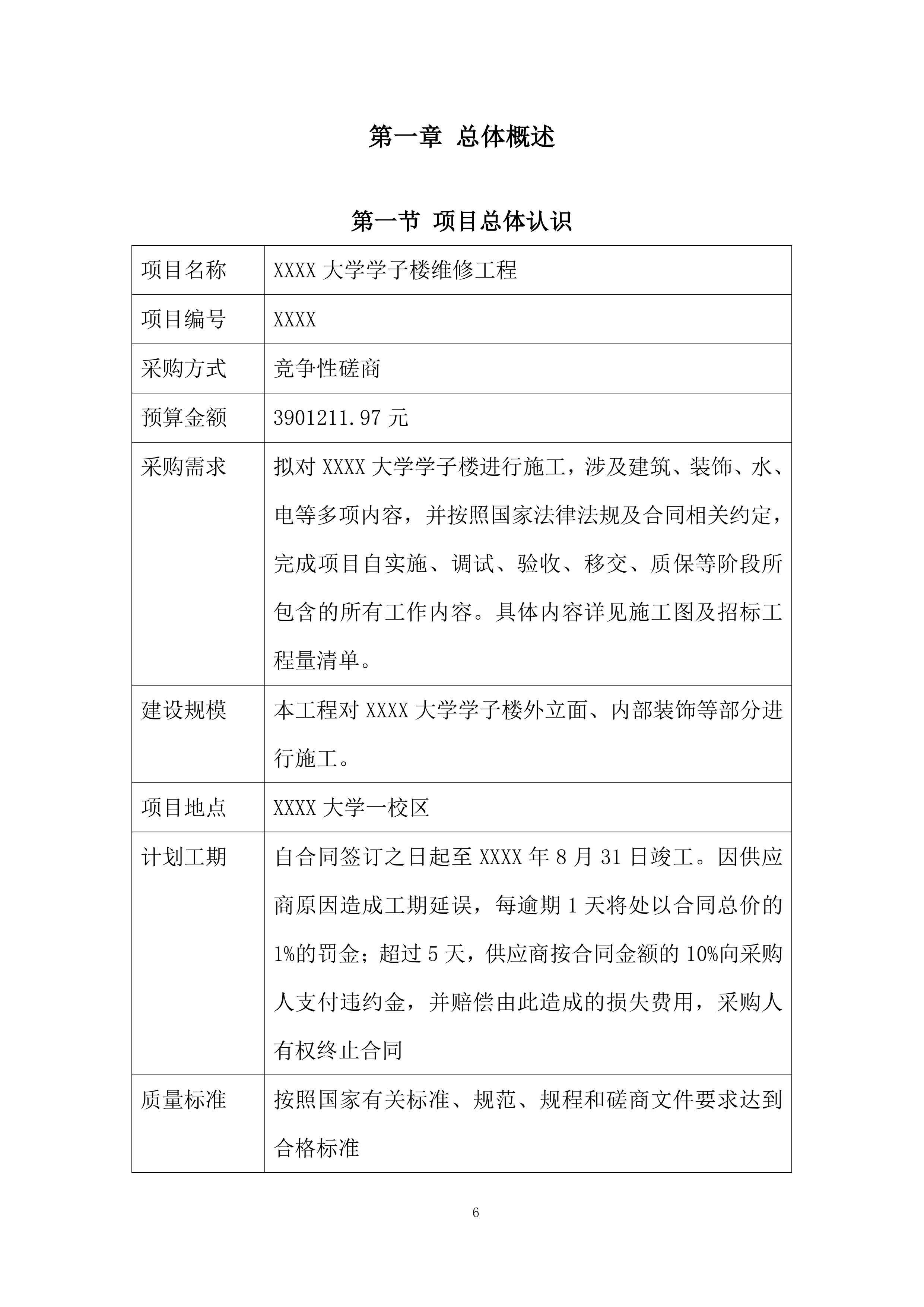 大学学子楼维修工程投标方案.docx 第6页