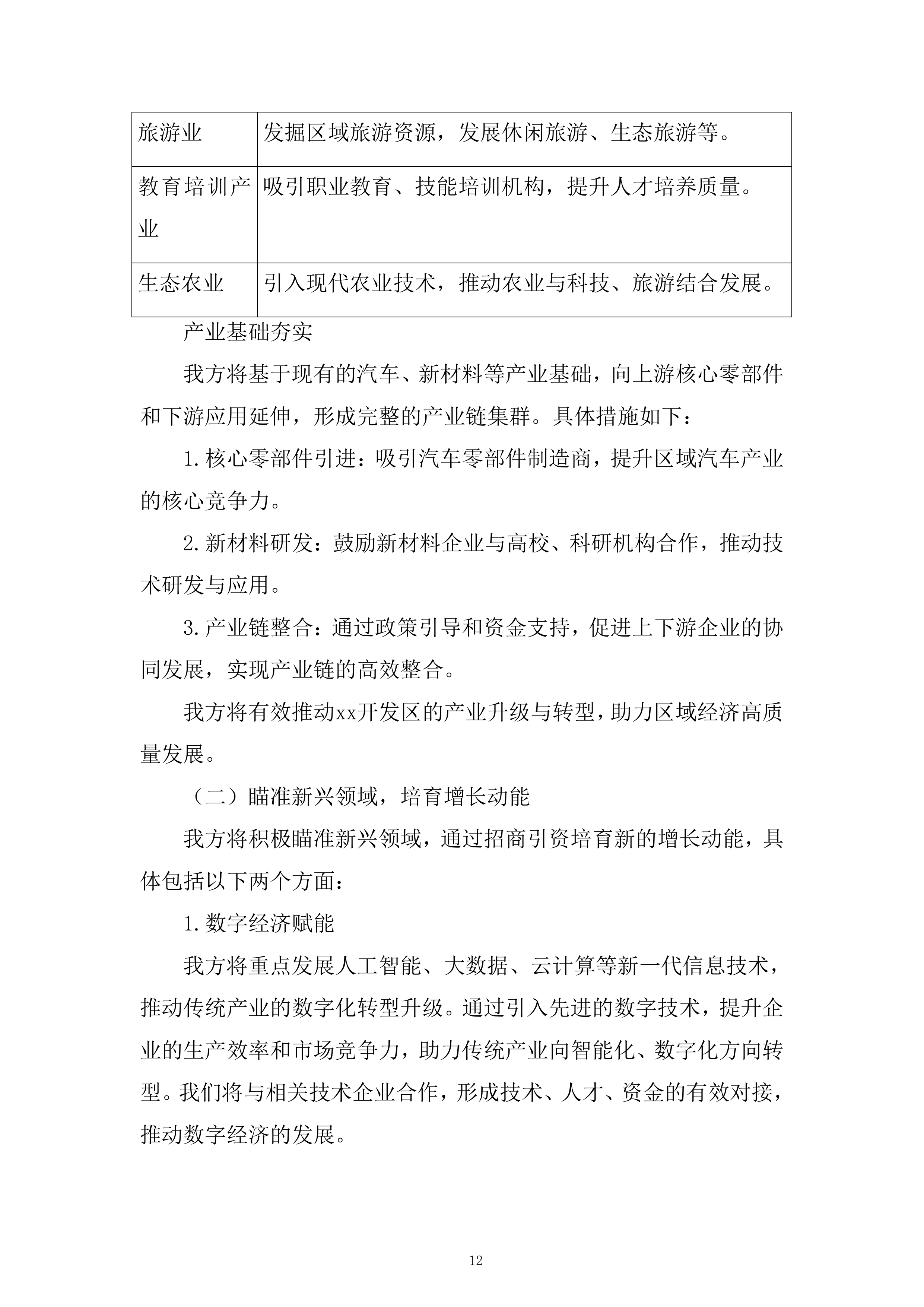 开发区产业发展招商引资服务专项采购项目投标方案.docx 第12页
