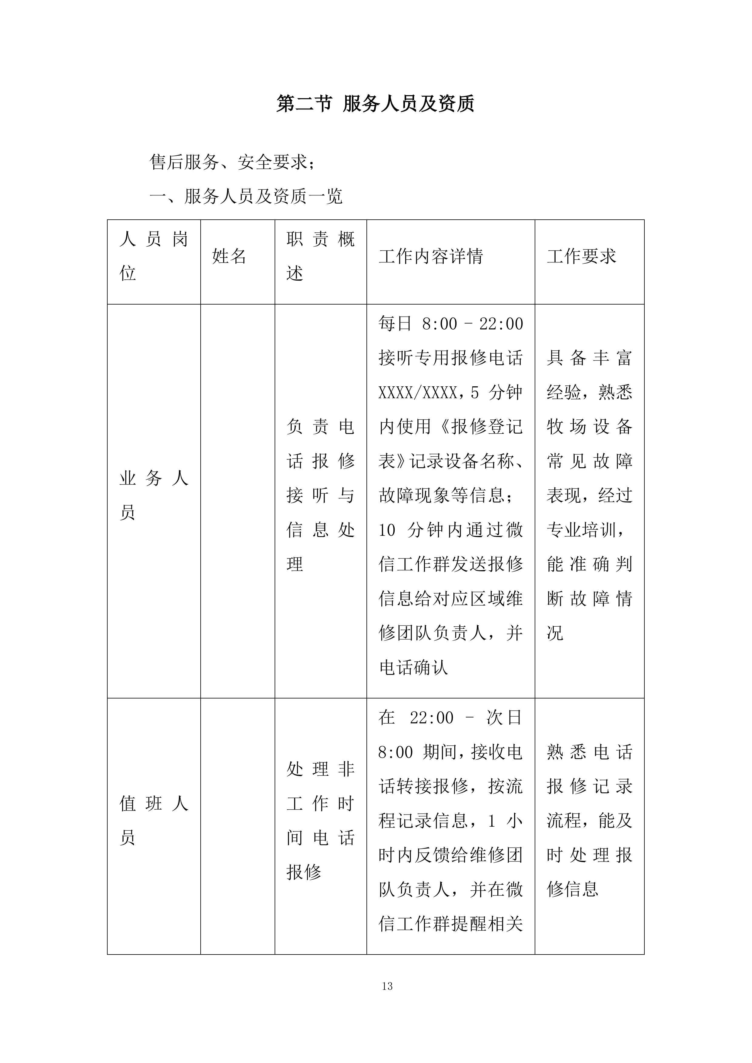 设备外修项目投标方案.docx 第13页