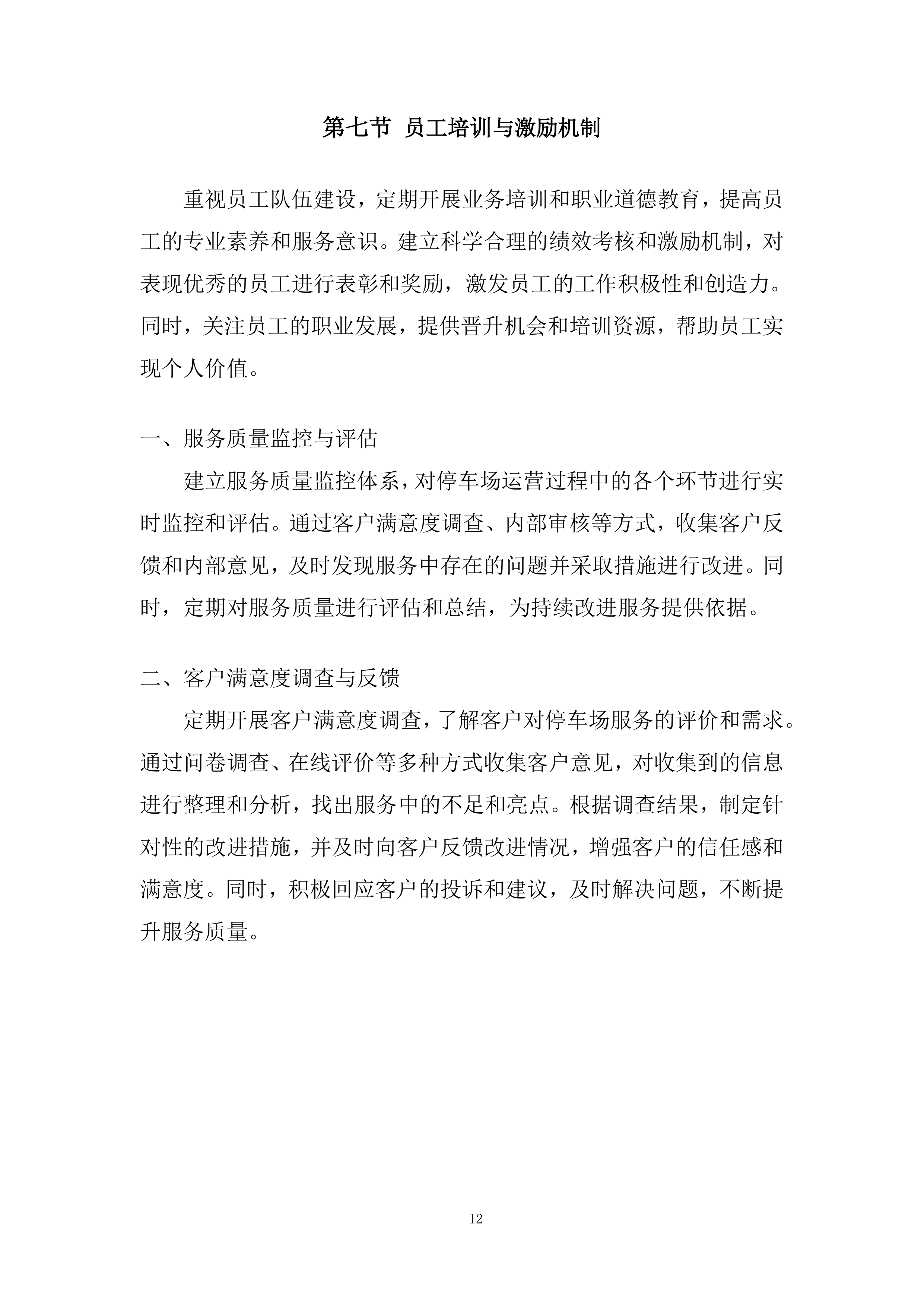 路内泊位委托运营管理项目投标方案.docx 第12页