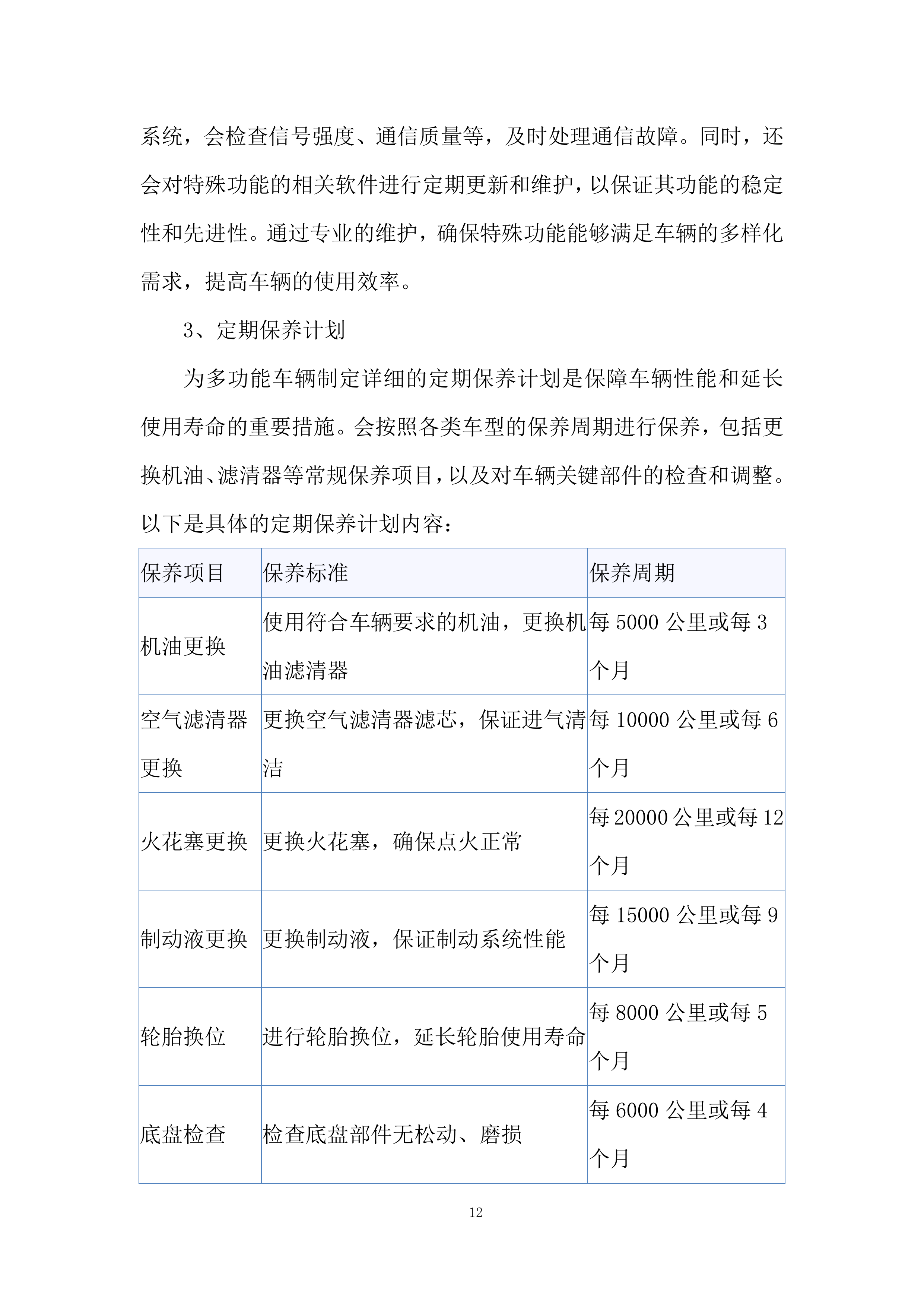公司内场车辆维修采购项目投标方案.docx 第12页