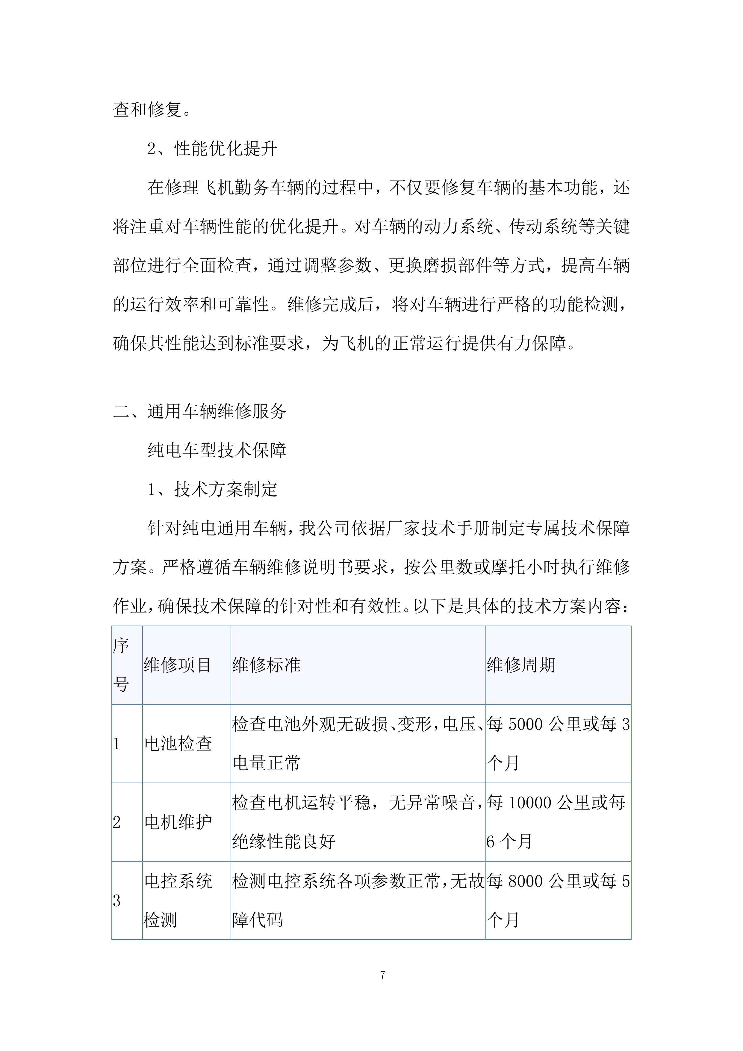 公司内场车辆维修采购项目投标方案.docx 第7页