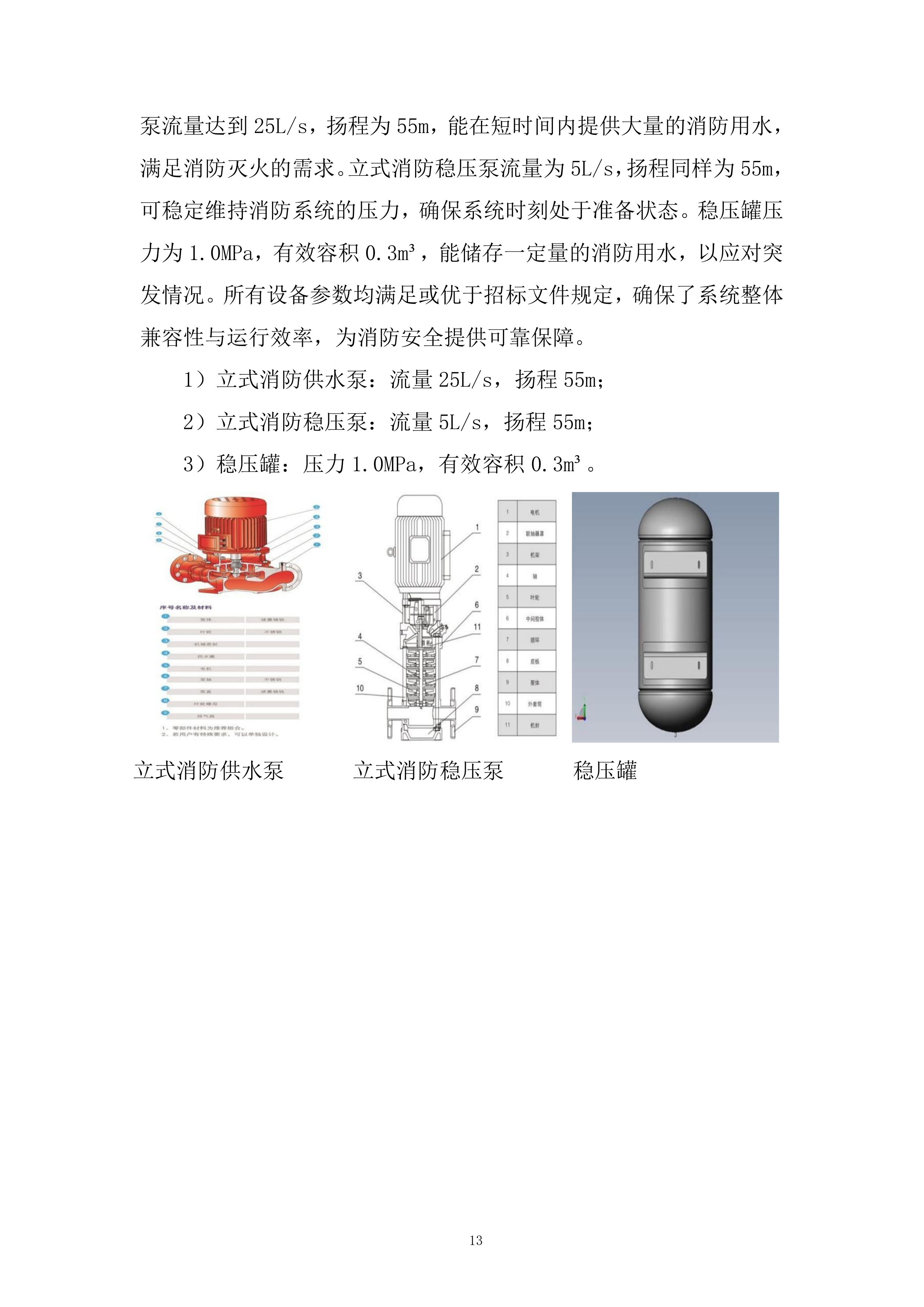 温泉水利枢纽工程消防系统采购及安装工程项目投标方案.docx 第13页