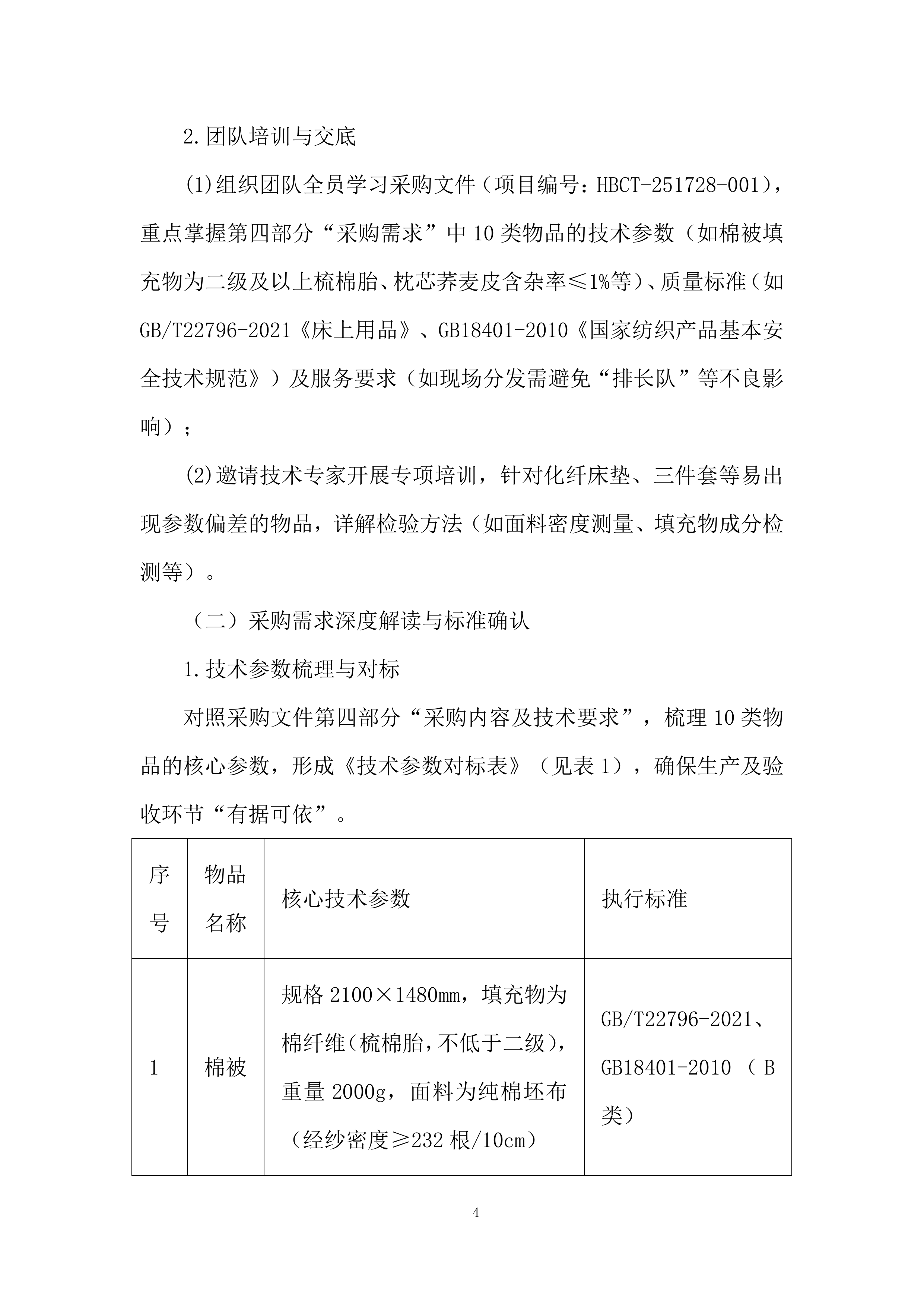 代采购学生公寓物品项目投标方案.docx 第4页