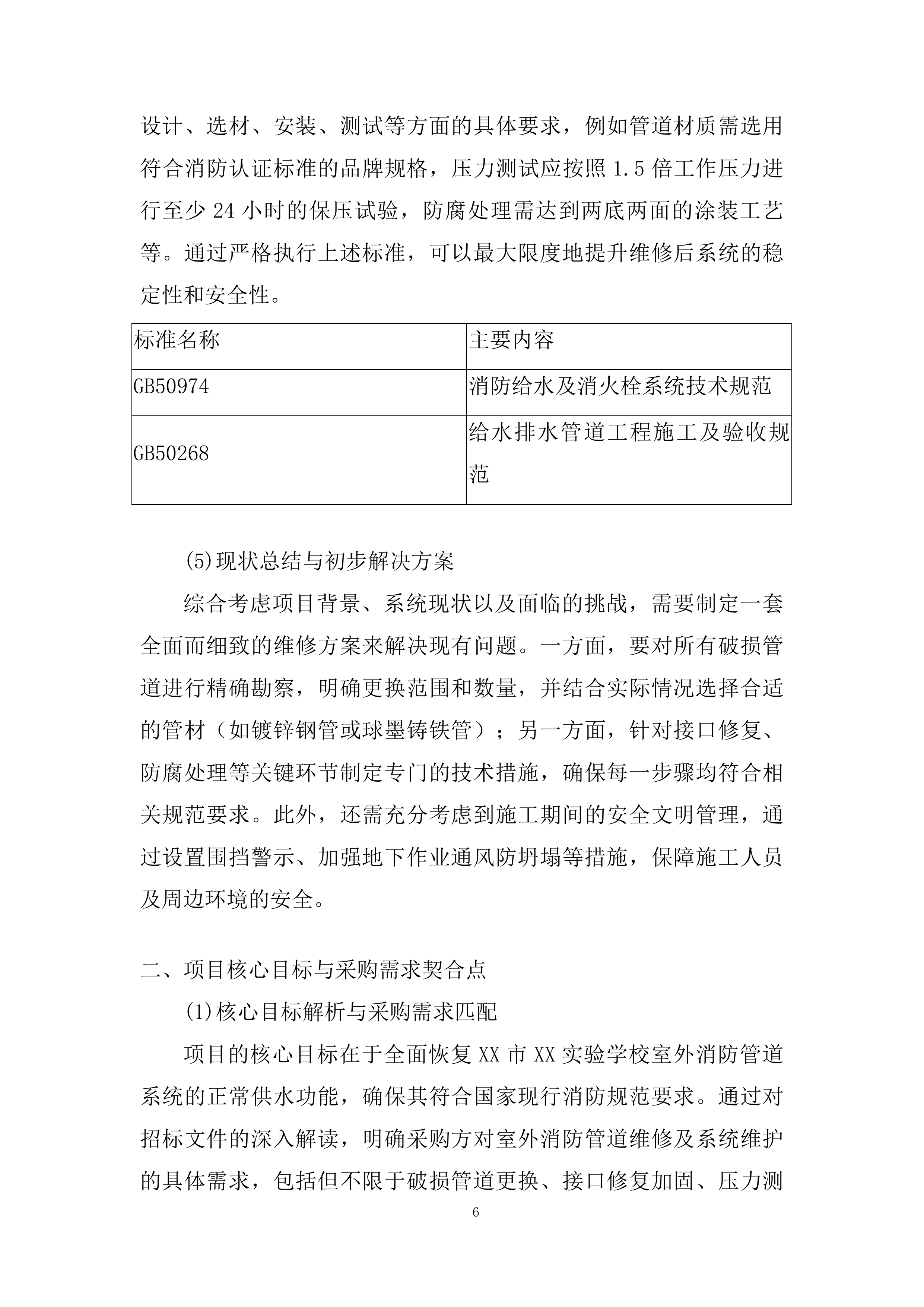 实验学校室外消防管道维修及系统维护工程投标方案.docx 第6页