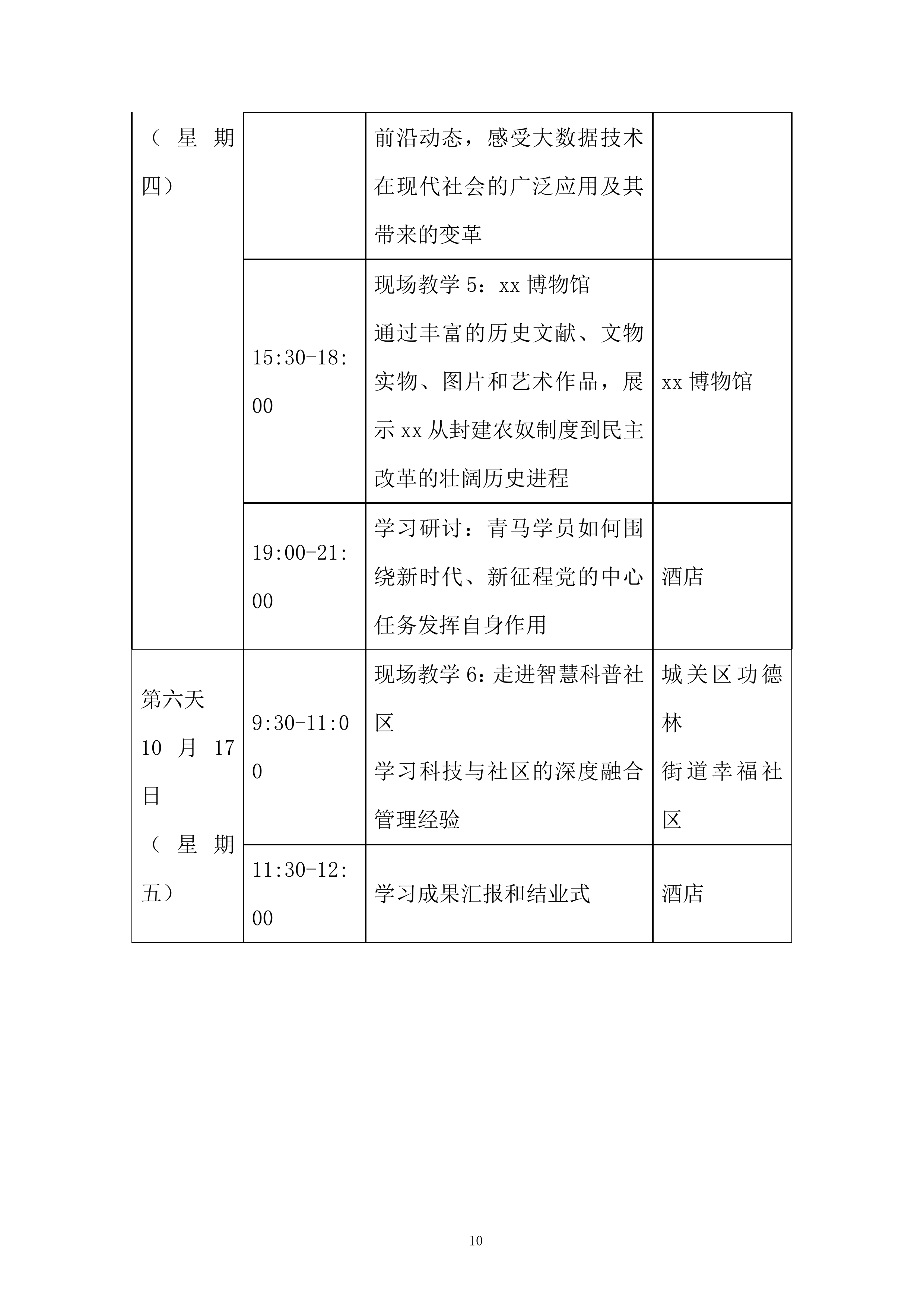 学生学习青马工程项目投标方案.docx 第10页