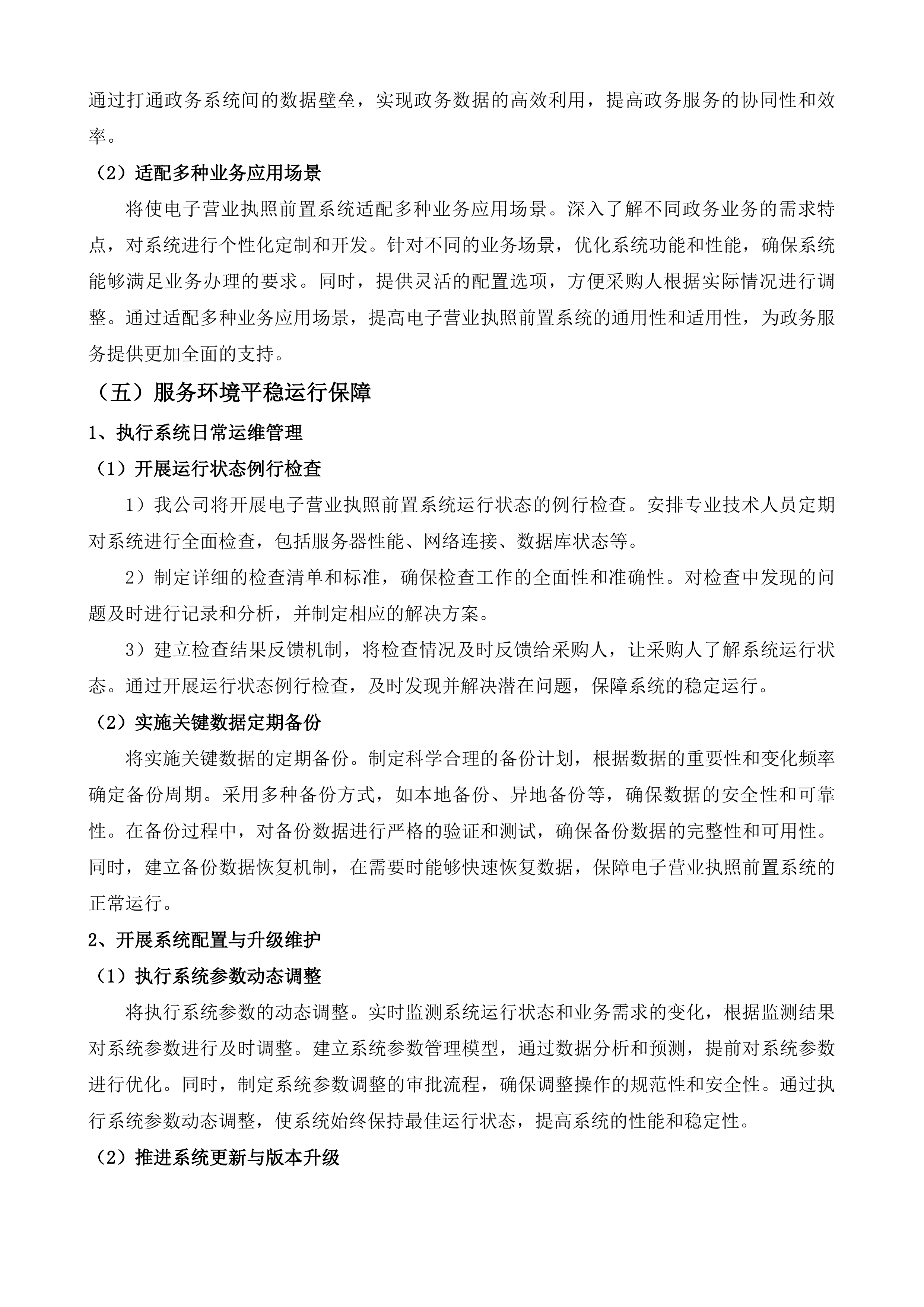 枣庄市电子营业执照前置系统维护项目投标方案.docx 第11页
