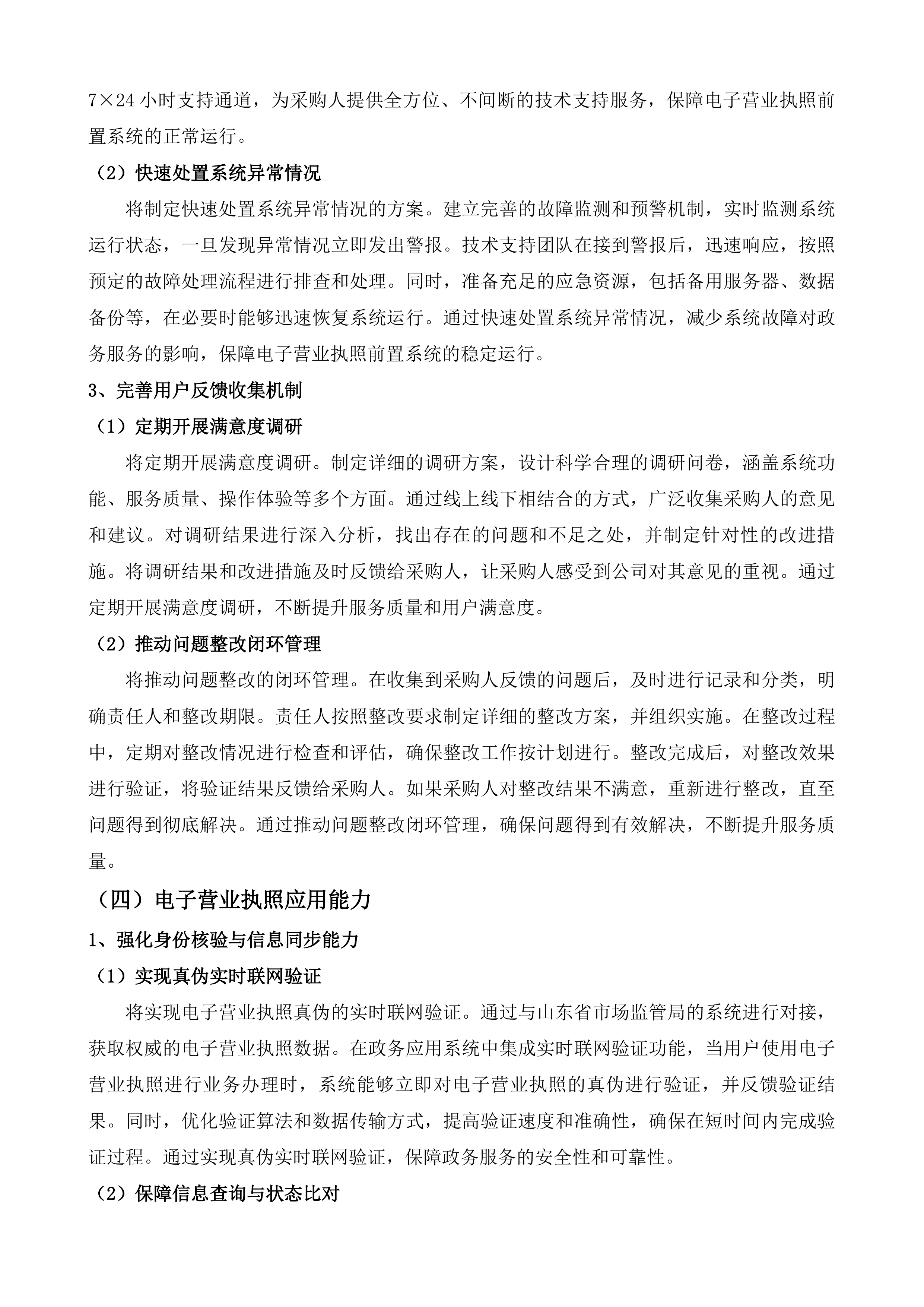 枣庄市电子营业执照前置系统维护项目投标方案.docx 第9页