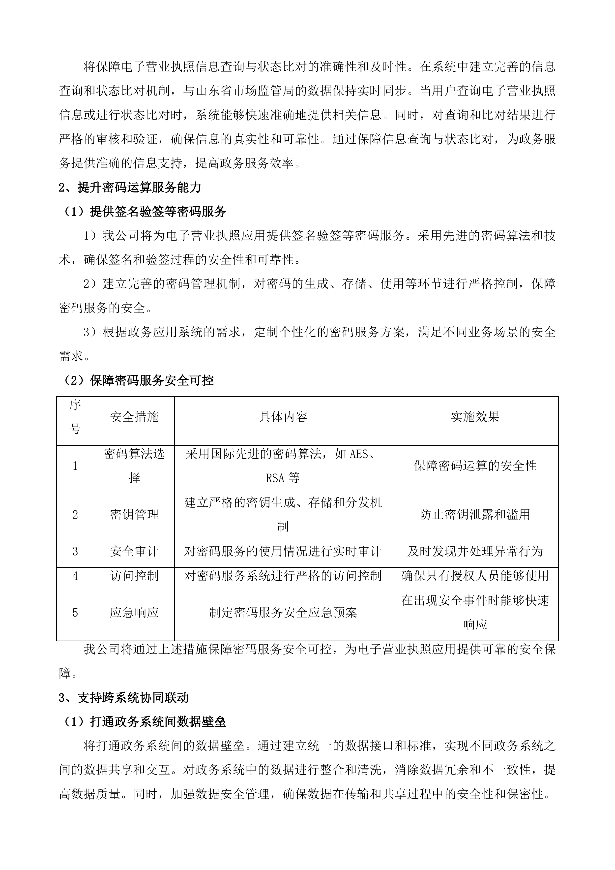 枣庄市电子营业执照前置系统维护项目投标方案.docx 第10页