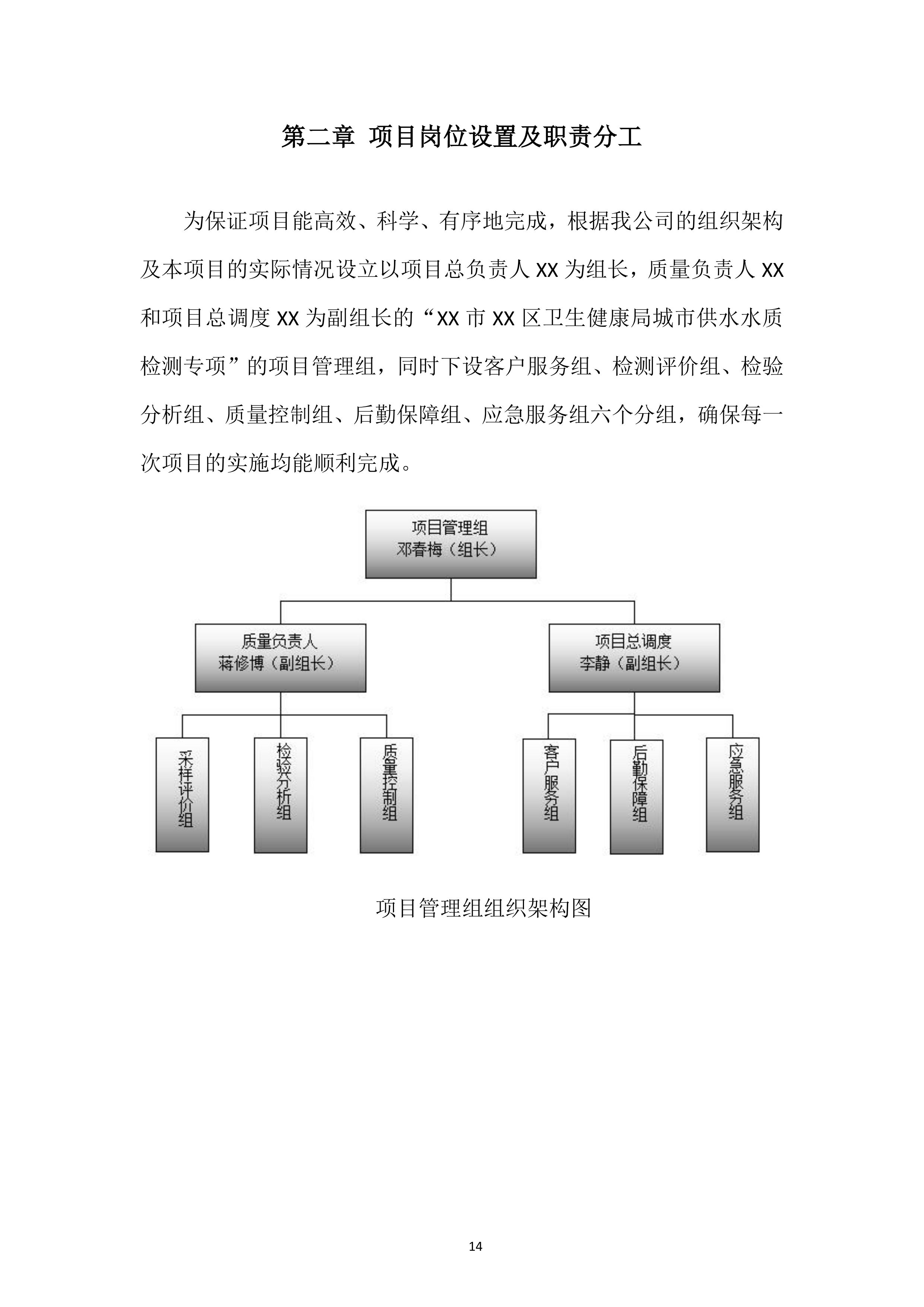 城市供水水质检测专项投标方案.docx 第14页