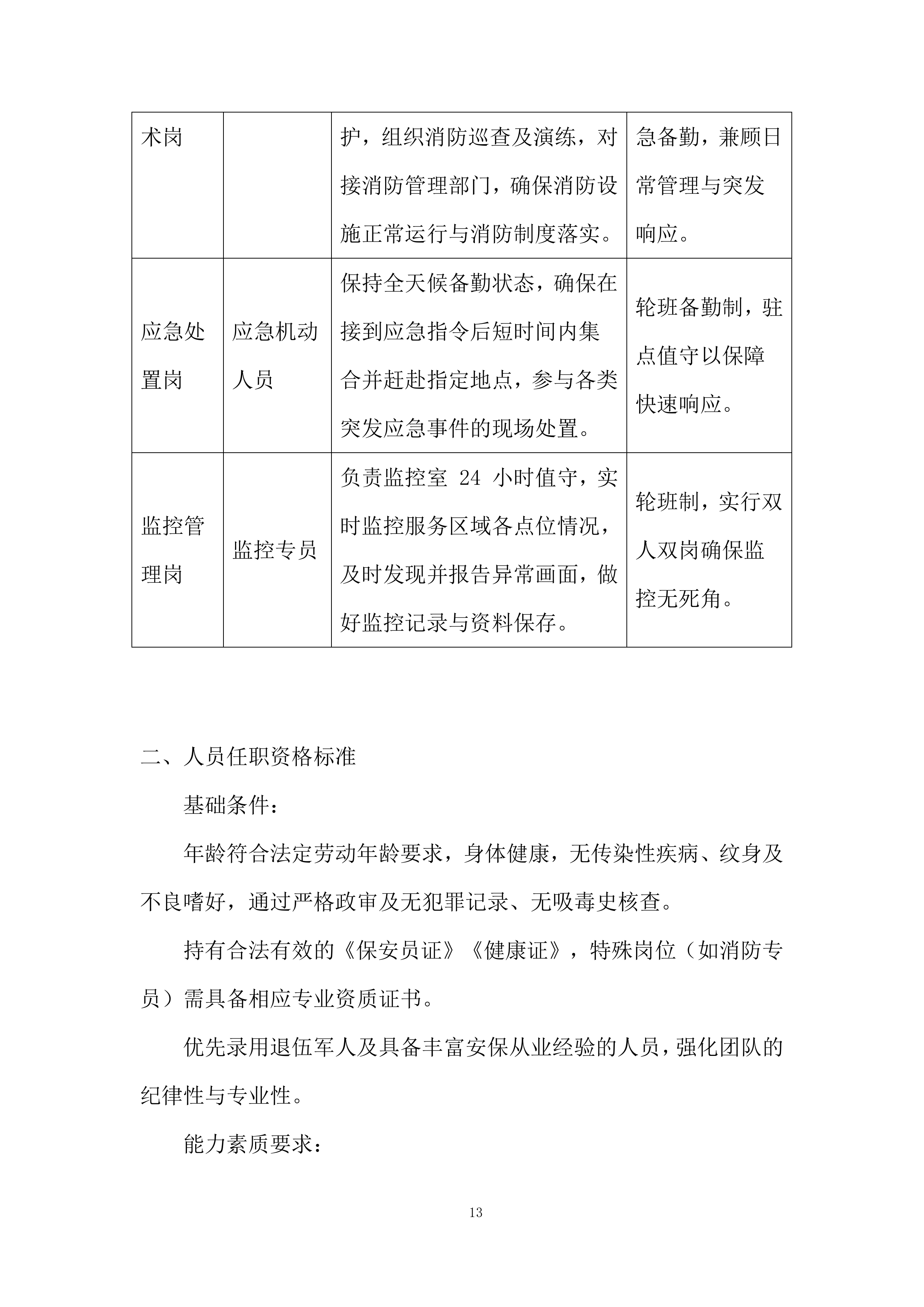 政府大楼后勤服务采购投标方案.docx 第13页