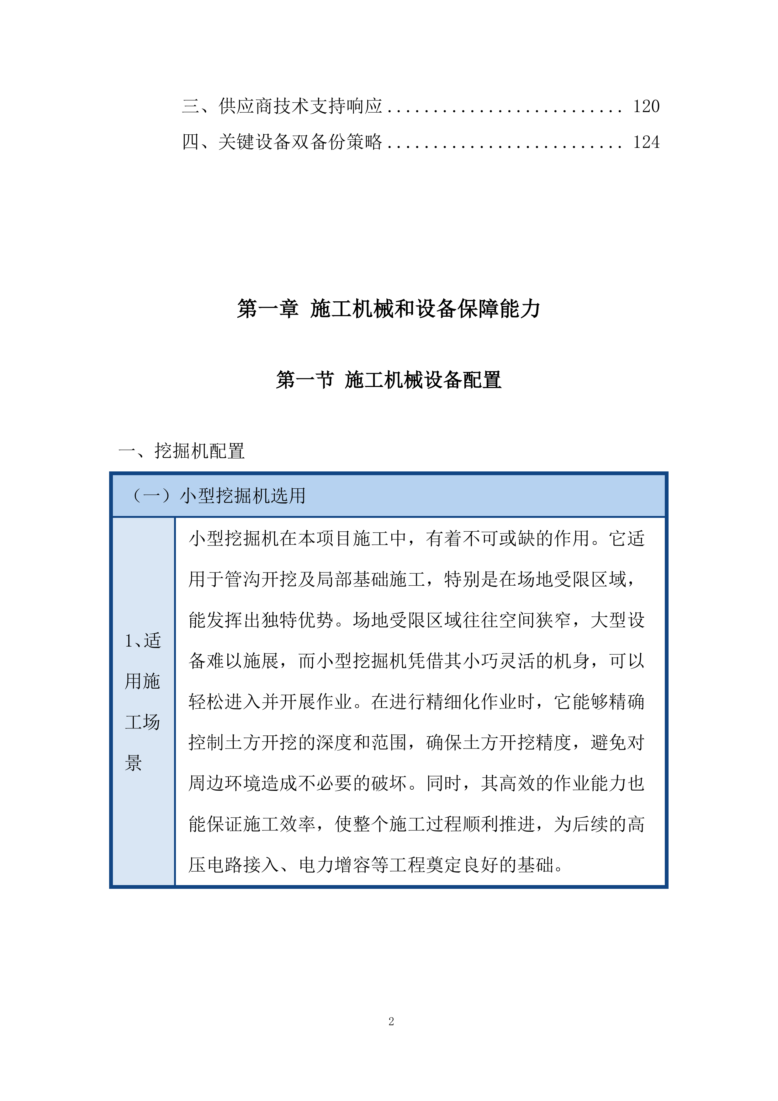 施工机械和设备保障能力投标方案.docx 第2页