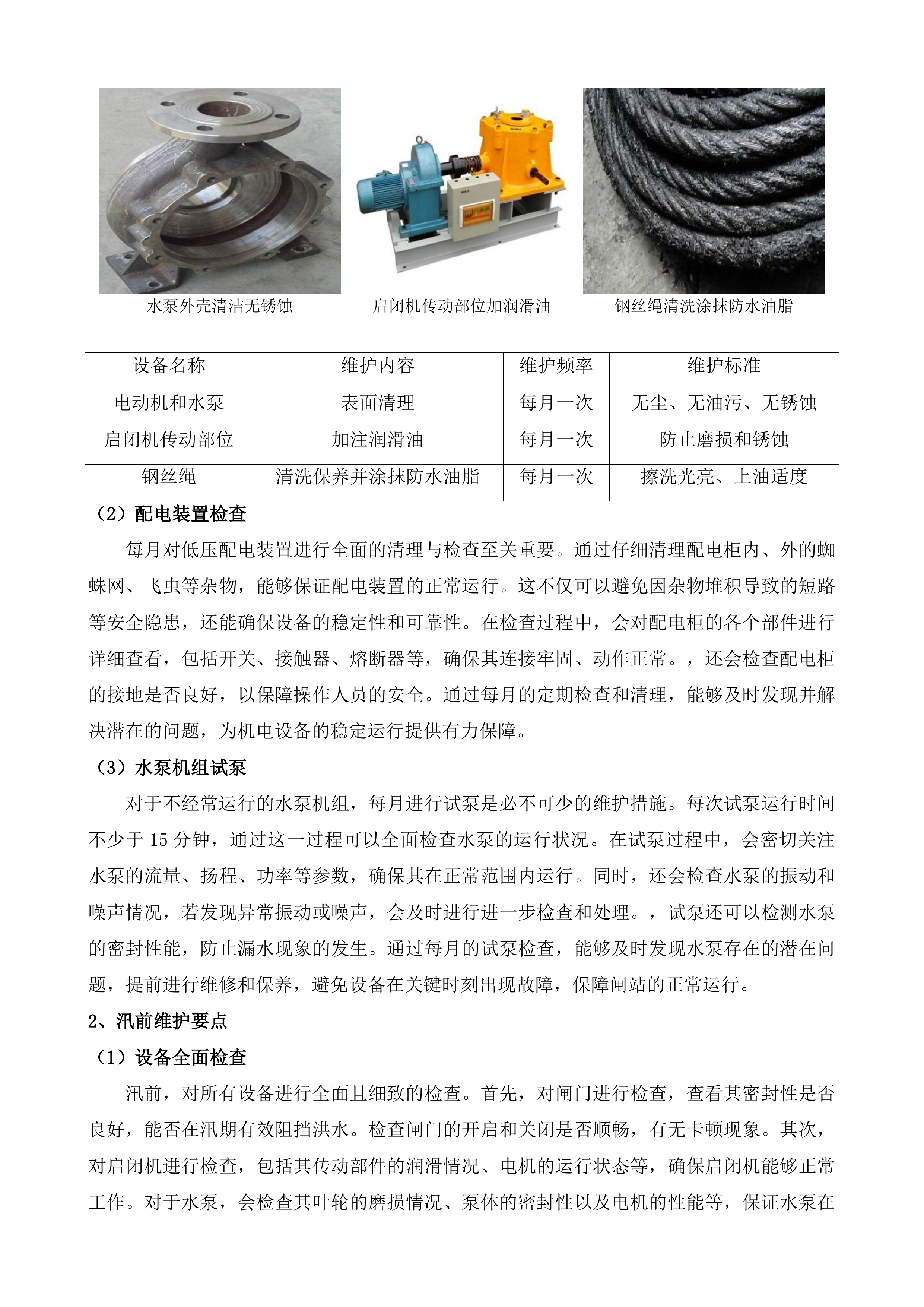 东亭、云林闸站日常运行养护投标方案.docx 第15页