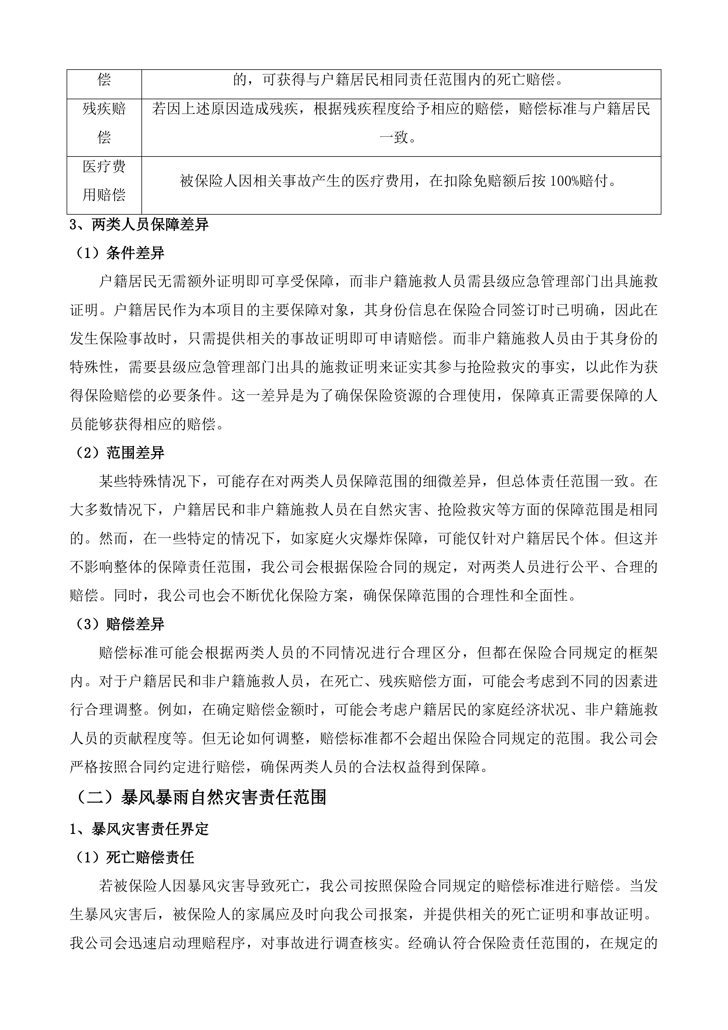 宝应县自然灾害民生综合保险项目投标方案.docx 第5页