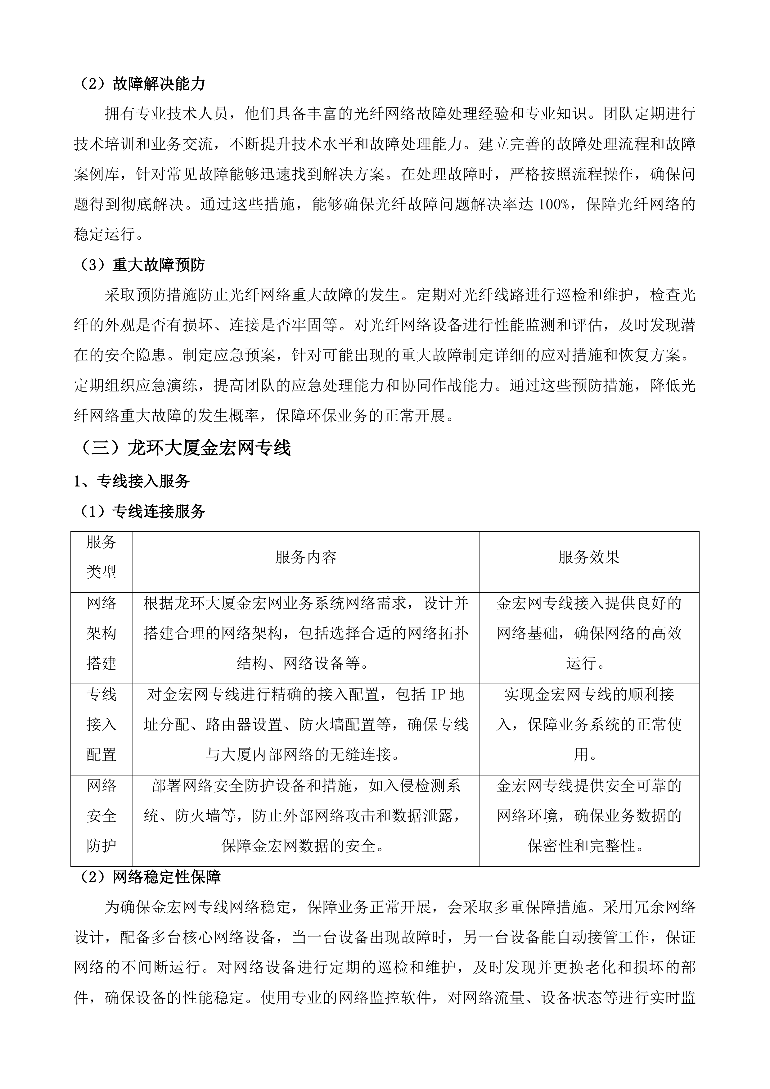 济南市生态环境数字化应用中心2025年网络专线采购项目投标方案.docx 第8页