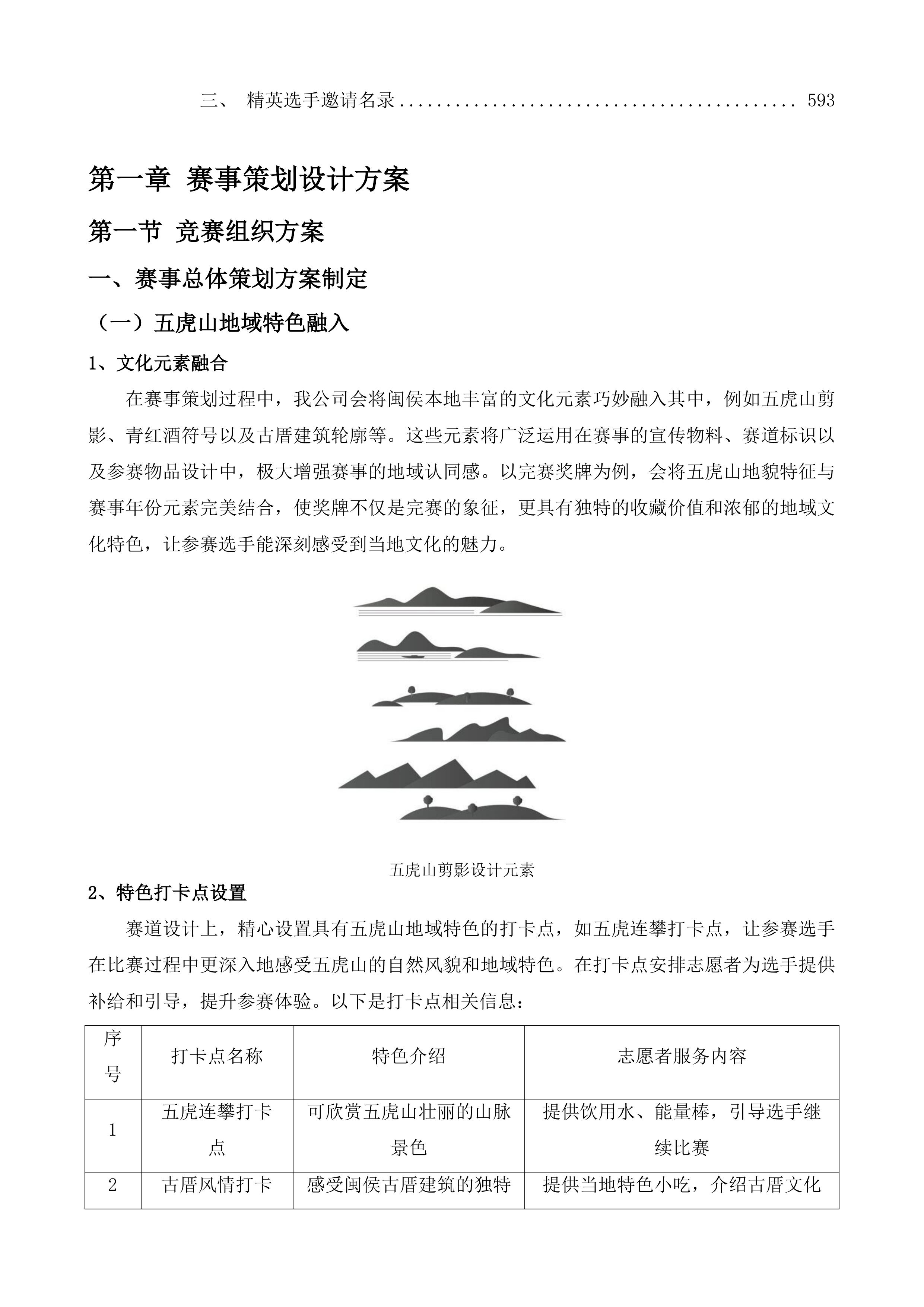 福建闽侯五虎山越野赛赛事执行服务投标方案.docx 第7页