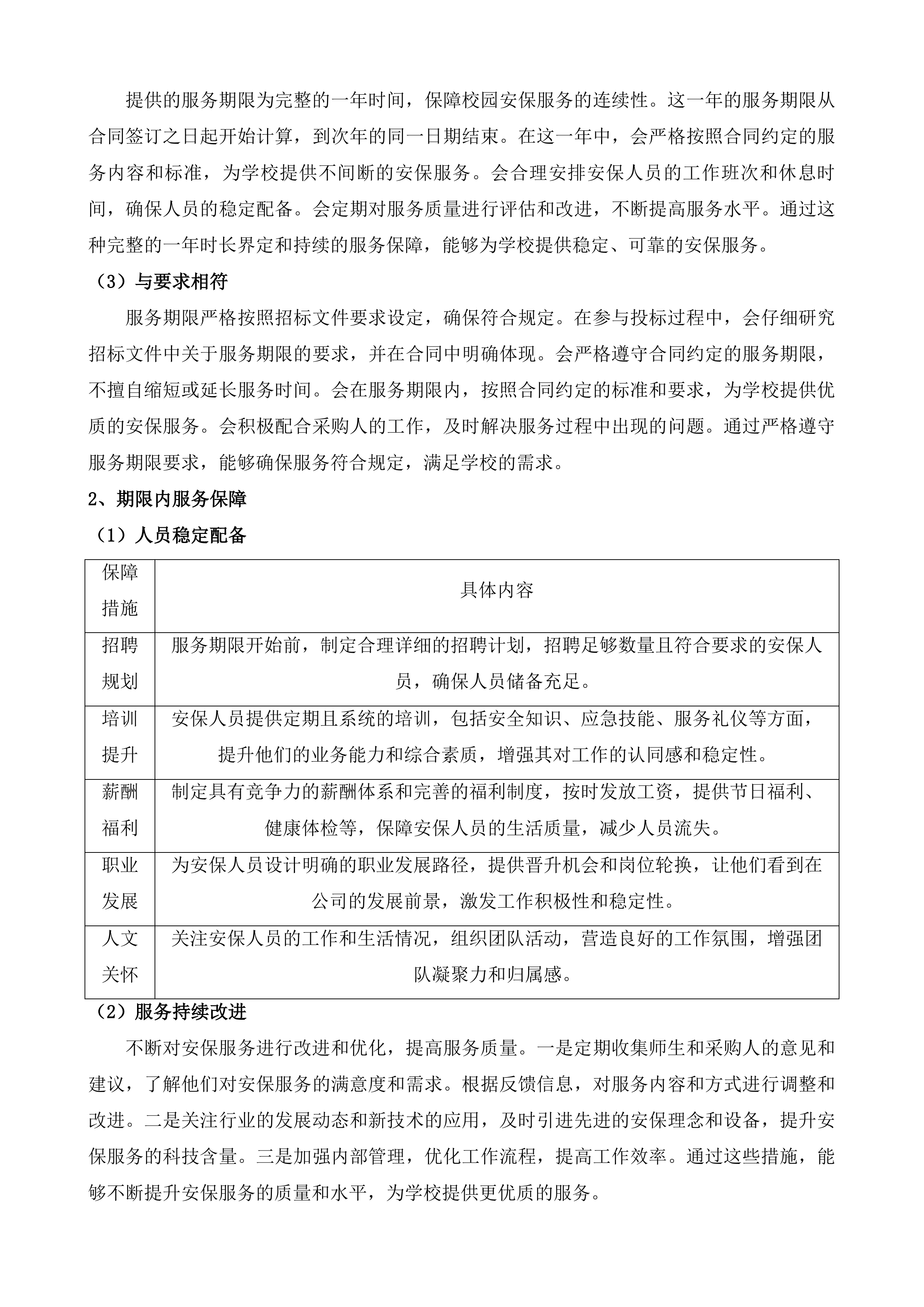 迎宾路小学及其下设村小采购校园安保服务投标方案.docx 第12页