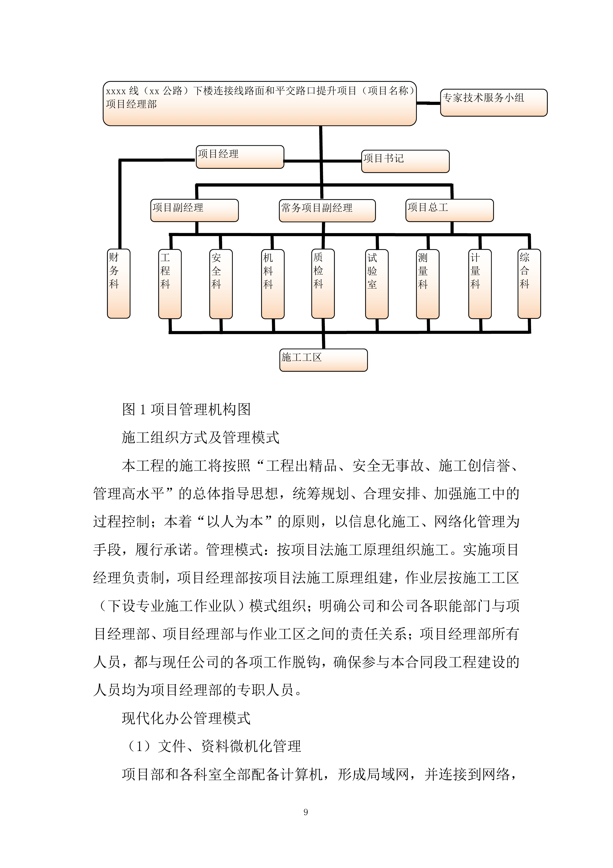 下楼连接线路面和平交路口提升项目投标方案.docx 第9页