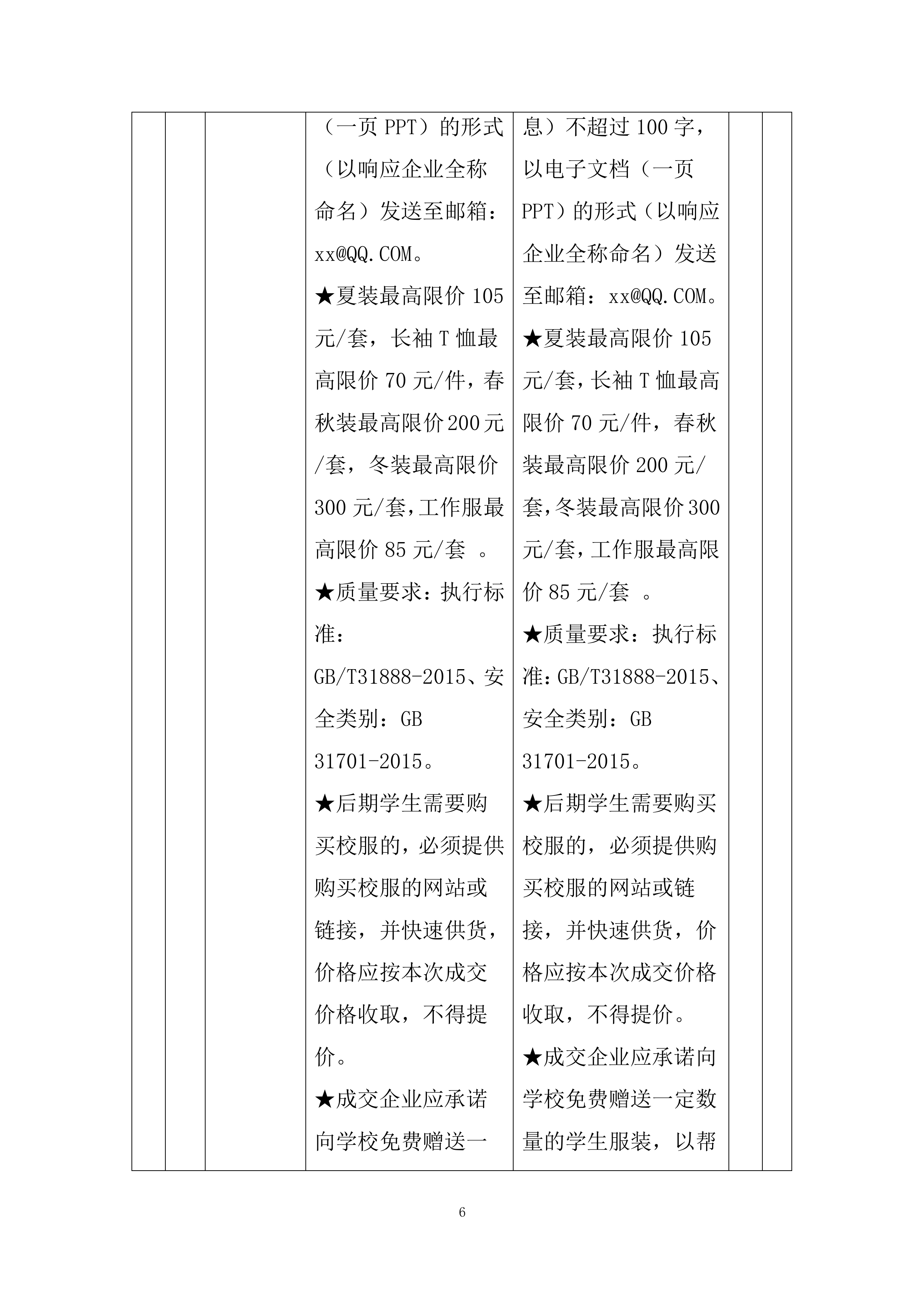 中等职业学校校服采购项目投标方案.docx 第6页