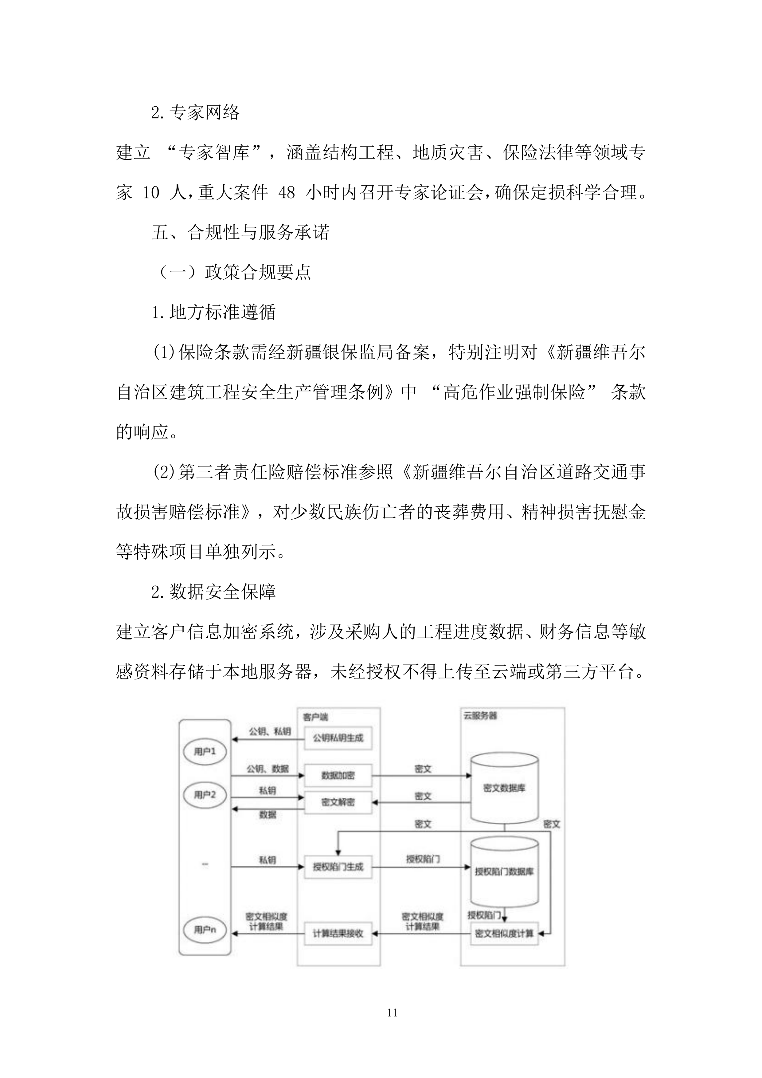 高速公路项目施工保险服务采购项目投标.docx 第11页