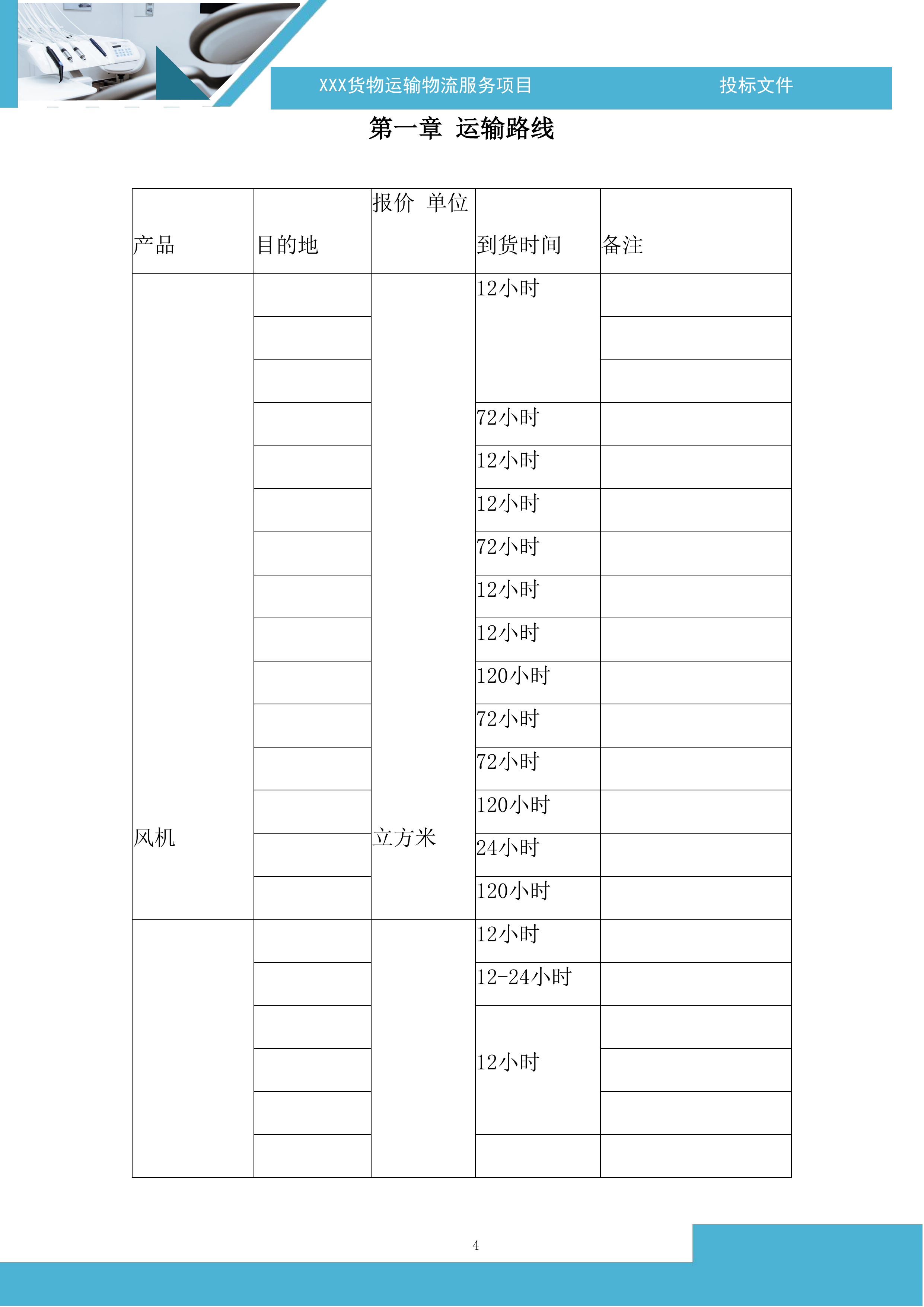 货物运输物流服务项目投标方案.docx 第4页