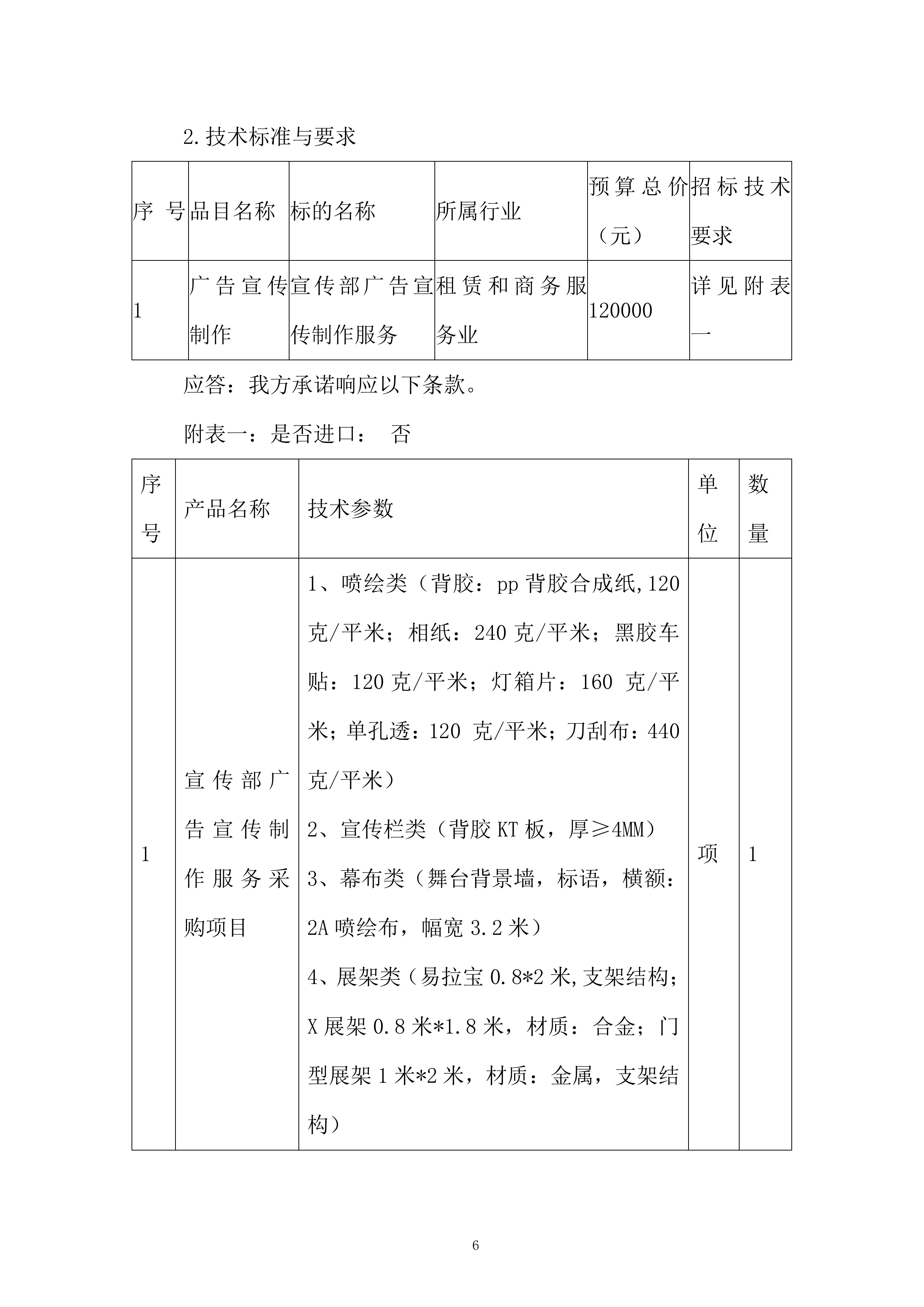 师范学院宣传部广告宣传制作服务采购项目投标方案.docx 第6页