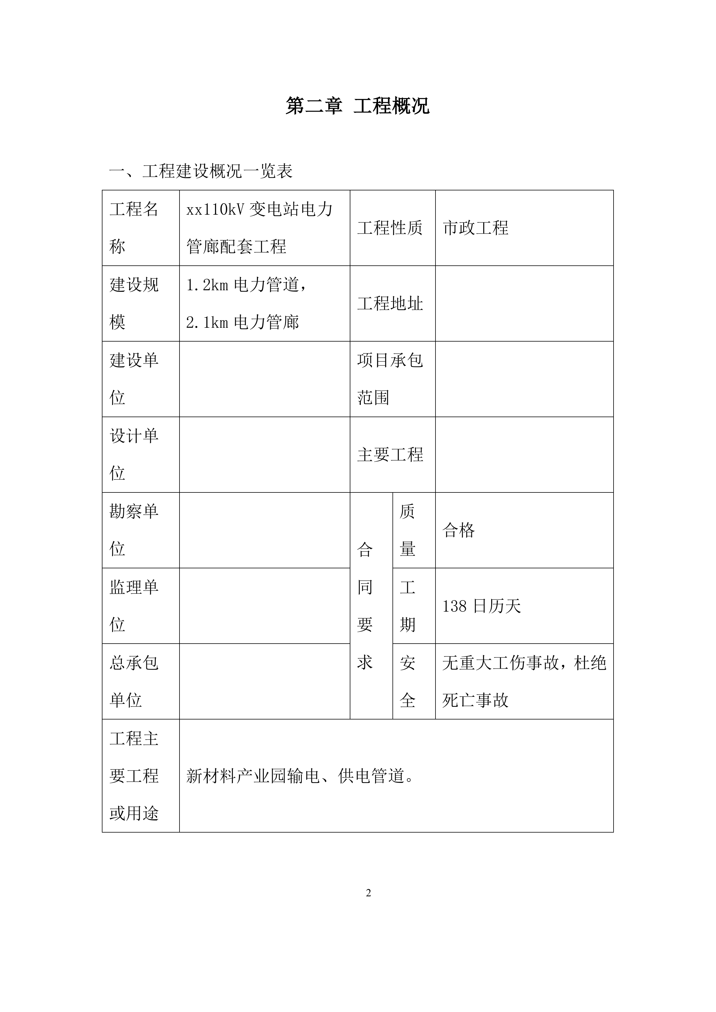 变电站电力管廊配套工程投标方案.docx 第4页