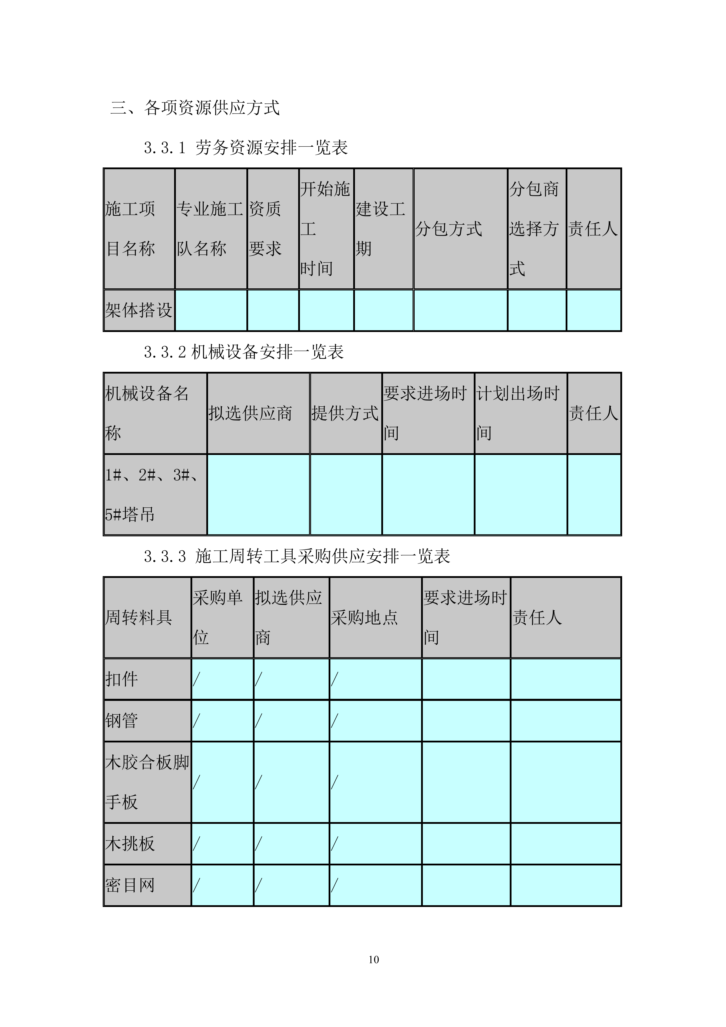 广场项目落地式卸料平台施工投标方案.docx 第12页