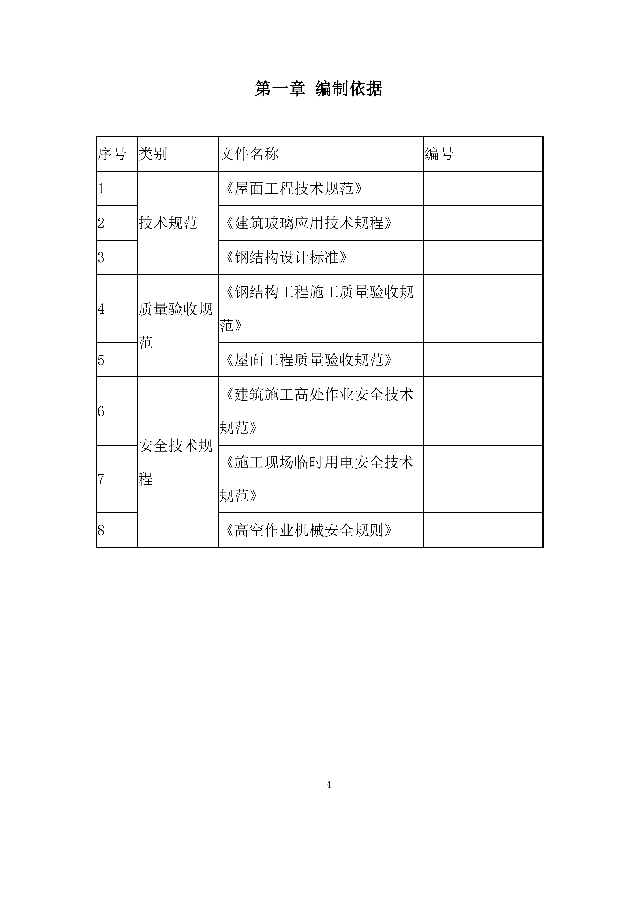 购物中心工程屋面工程施工方案.docx 第4页