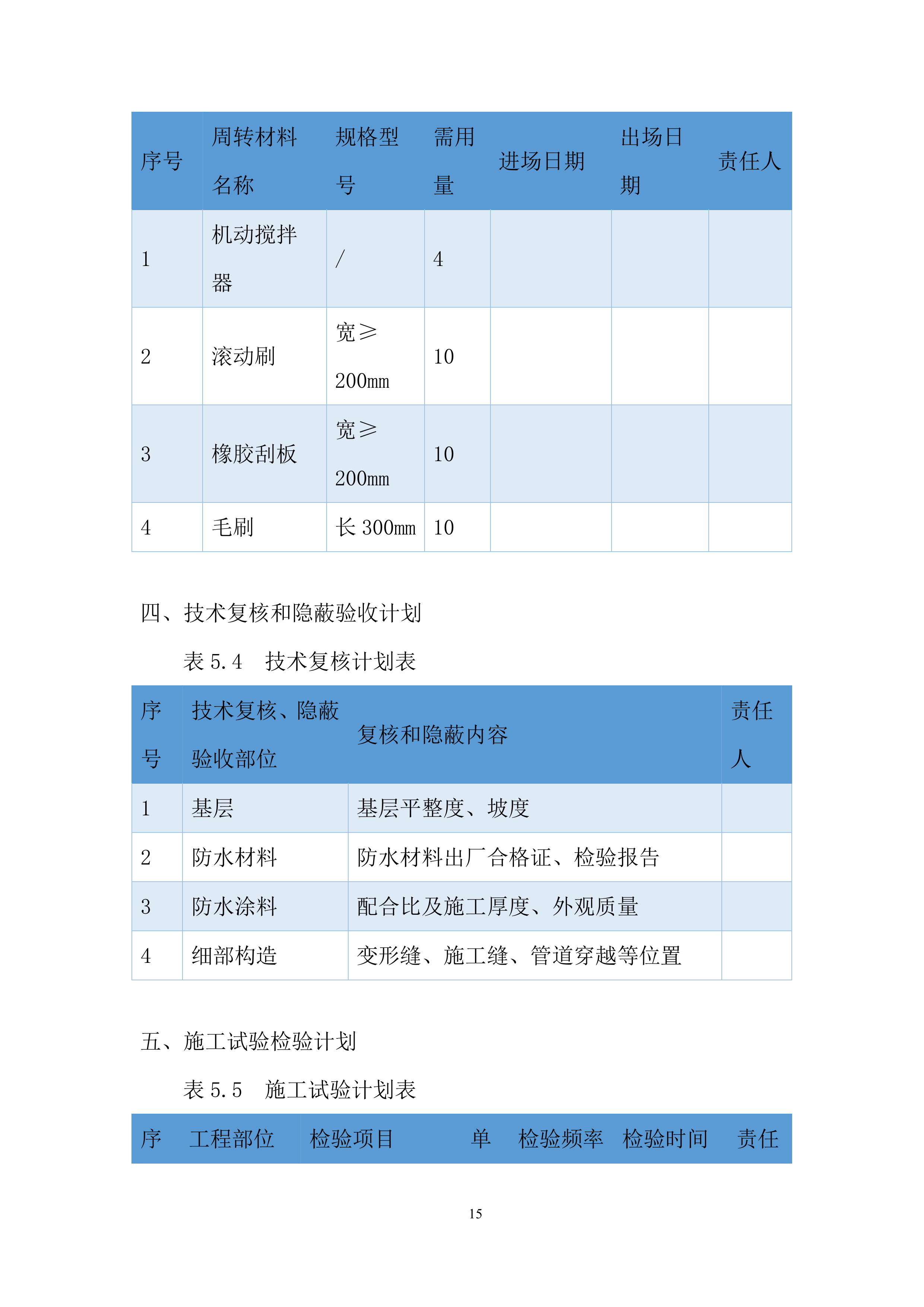工厂工程二期地下防水工程施工投标方案.docx 第15页